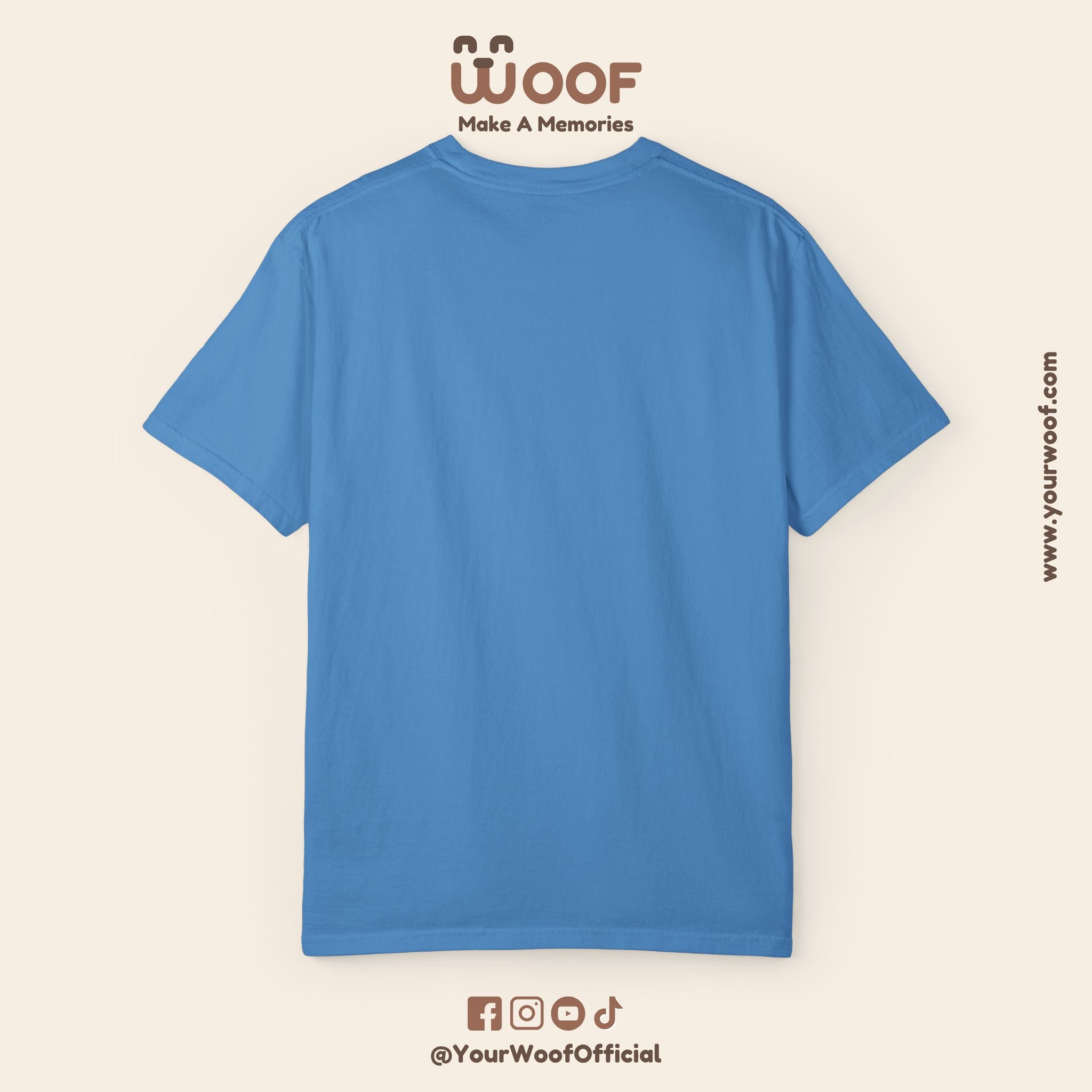 Vibrant Dog Art T-Shirt | Unisex Garment-Dyed Tee for Animal Lovers, Pet Enthusiasts, Gift for Dog Owners, Cute Pet Apparel, Summer Fashion