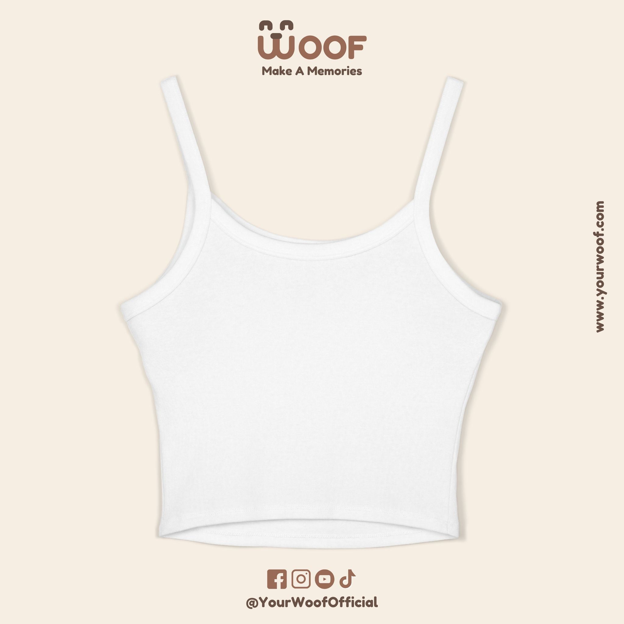 Cute Pet Lover's Spaghetti Strap Tank Top, Dog Mom Gift, Summer Top, Casual Wear, Animal Lover Apparel