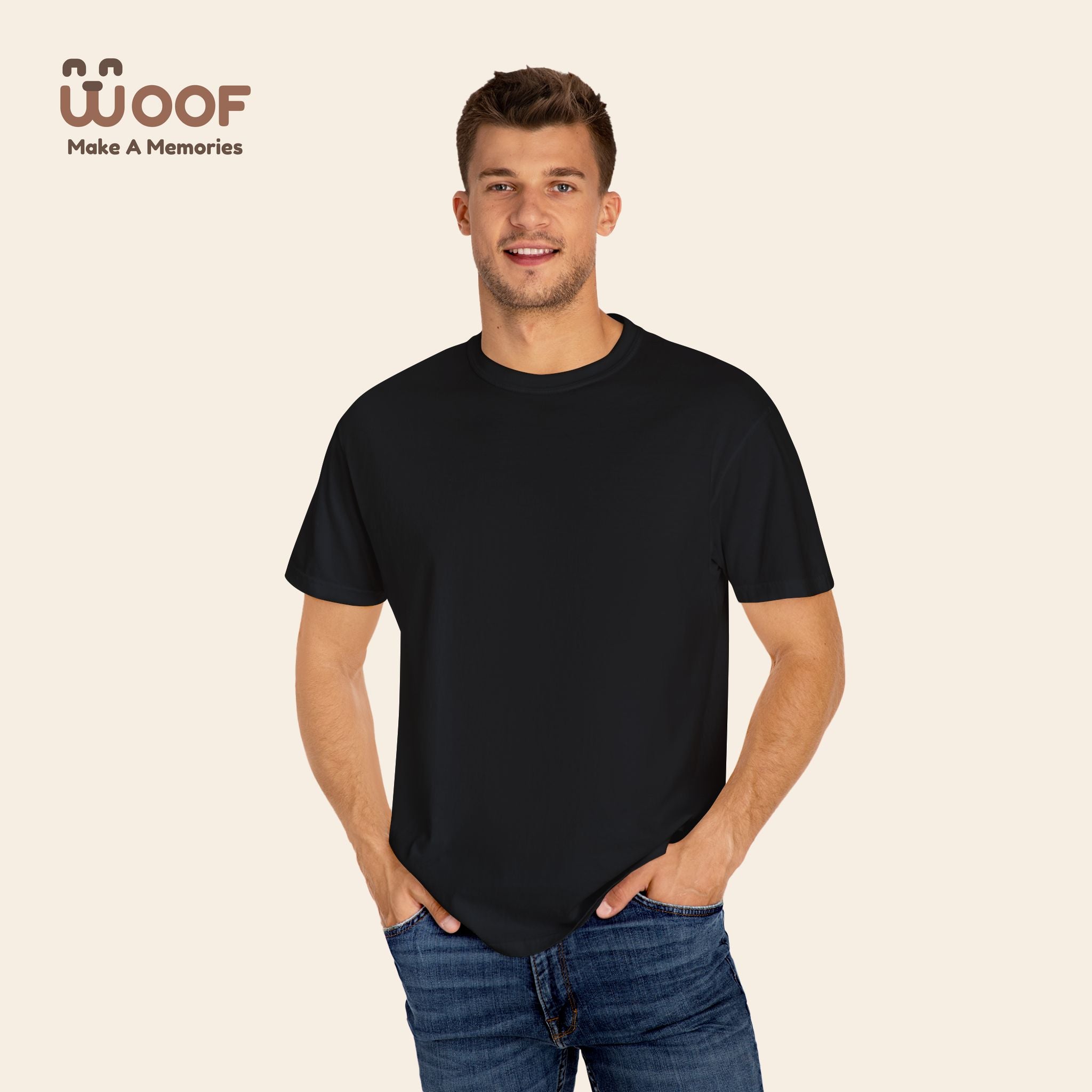 Dog Lover Unisex Garment-Dyed T-Shirt | Casual Pet Apparel, Gifts for Dog Lovers, Animal Lover Tee, Cute Dog T-Shirt, Pet Owner Fashion