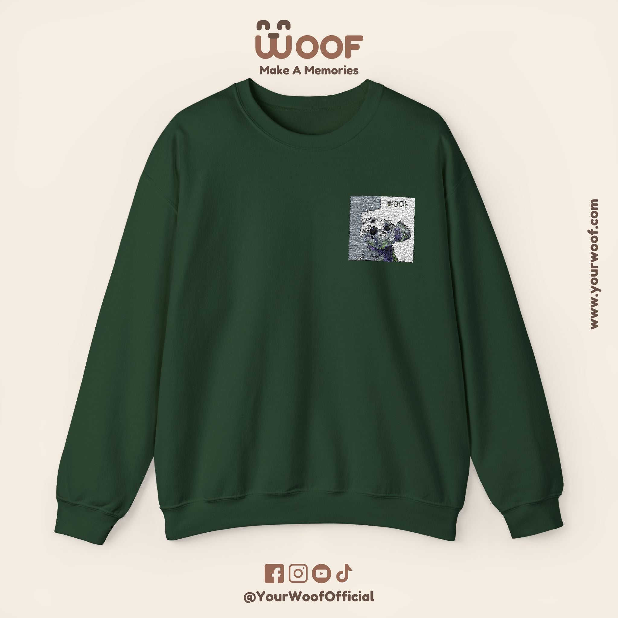 Cozy Dog Lover Crewneck Sweatshirt - Perfect Gift for Animal Lovers