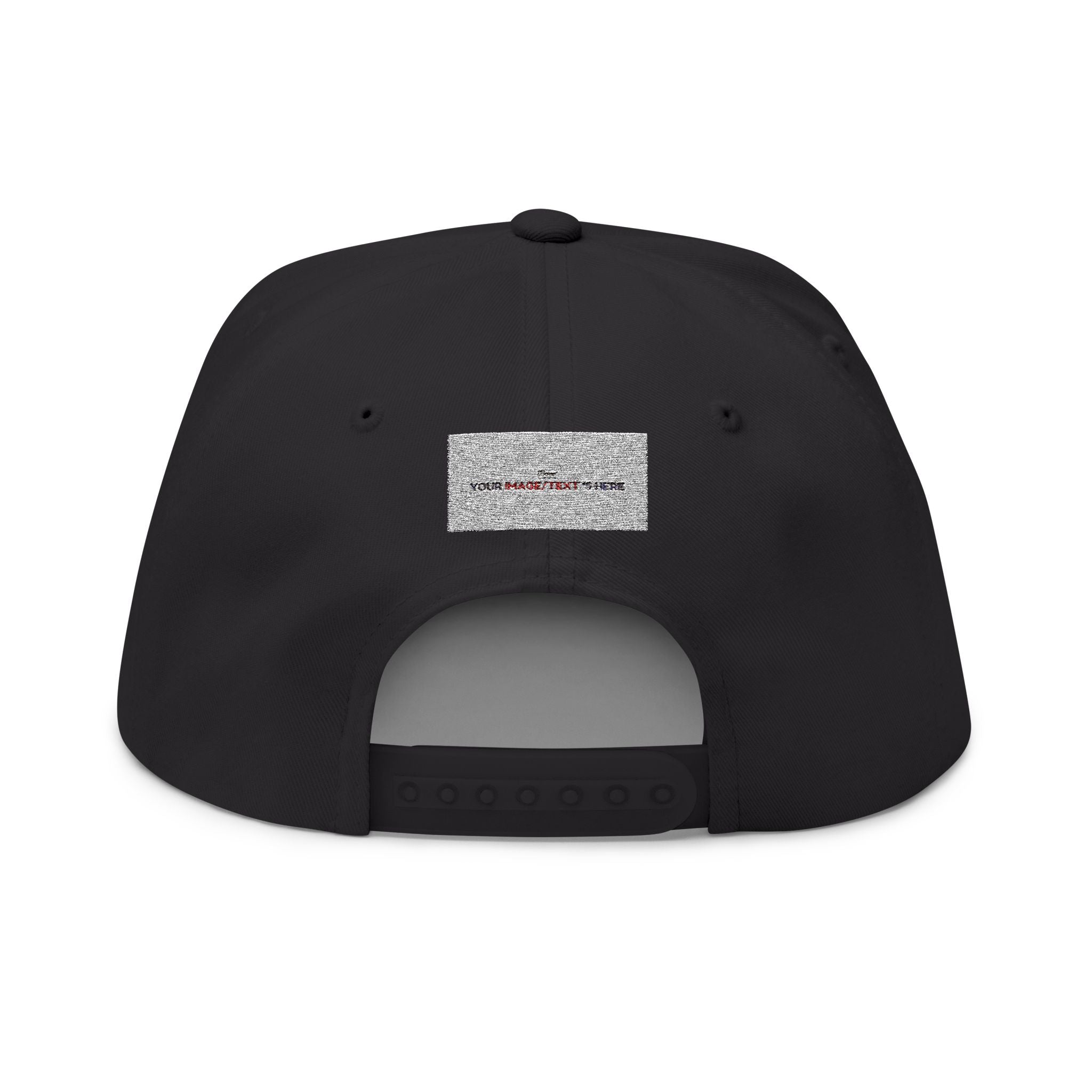 Custom Embroidered Flat Bill Cap | Personalize Your Style | Perfect Gift for Holidays, Sports, and Events | Stylish Headwear