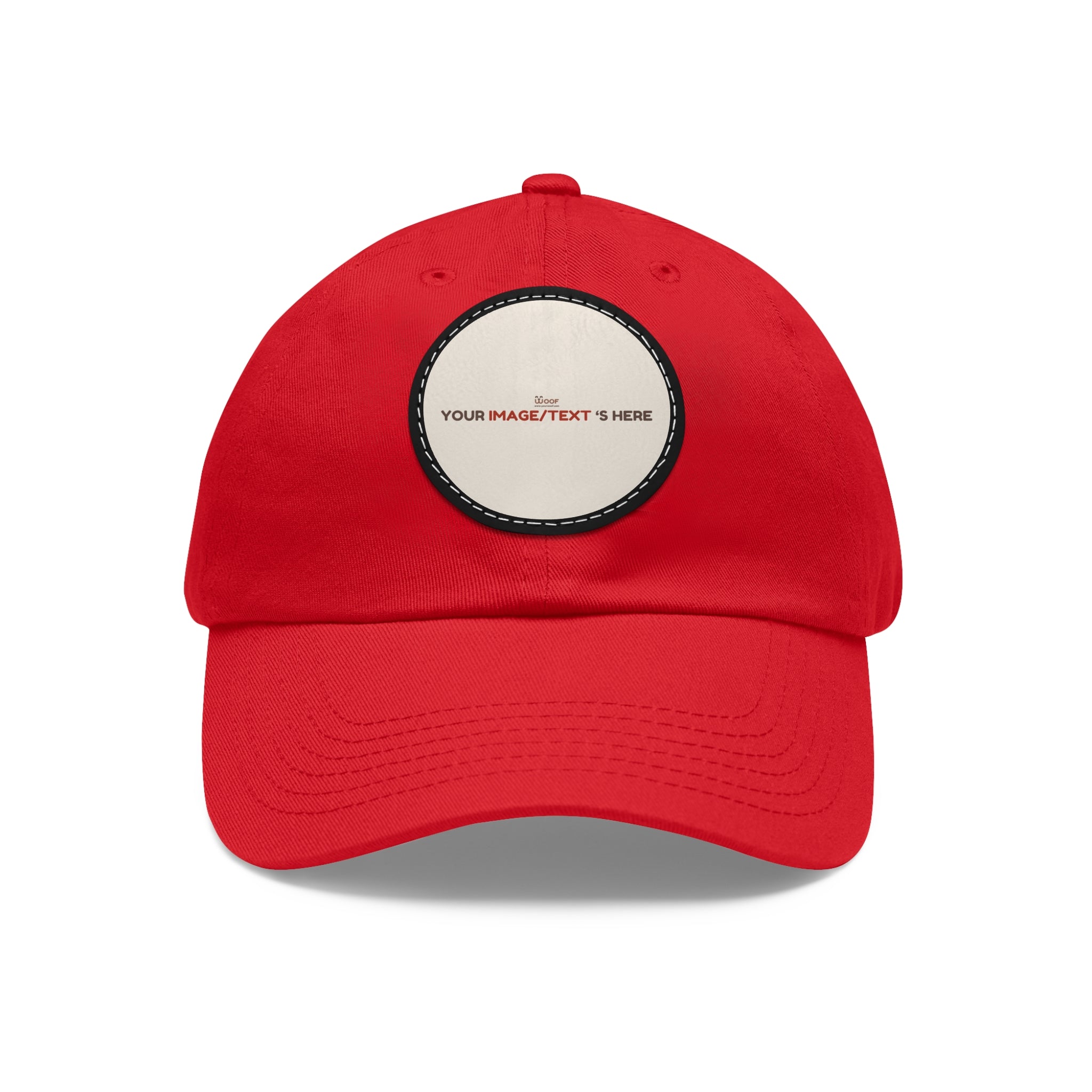 Stylish Dad Hat with Custom Leather Patch, Gifts for Dad, Casual Cap, Vintage Style Hat, Father's Day Accessories, Personalized Headwear