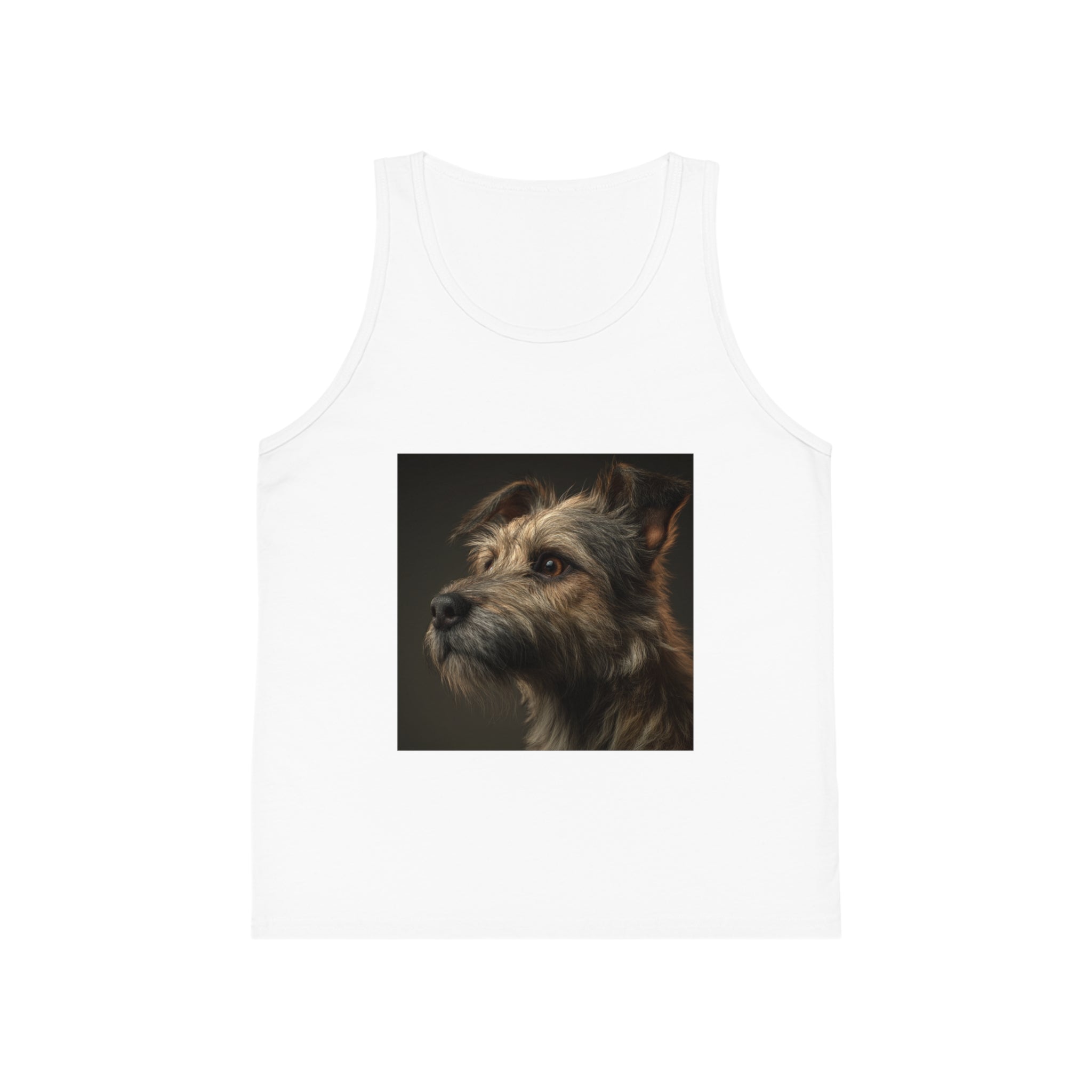 Dog Portrait Kid's Jersey Tank Top - Perfect Gift for Pet Lovers, Summer Wear, Dog Lovers Gift, Kid's Casual Wear, Birthday Gifts