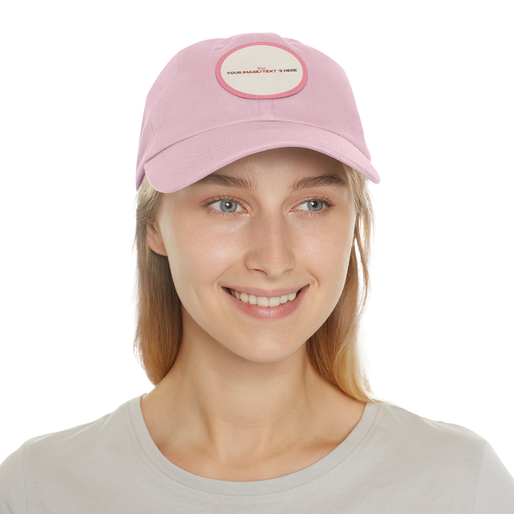 Stylish Dad Hat with Custom Leather Patch, Gifts for Dad, Casual Cap, Vintage Style Hat, Father's Day Accessories, Personalized Headwear