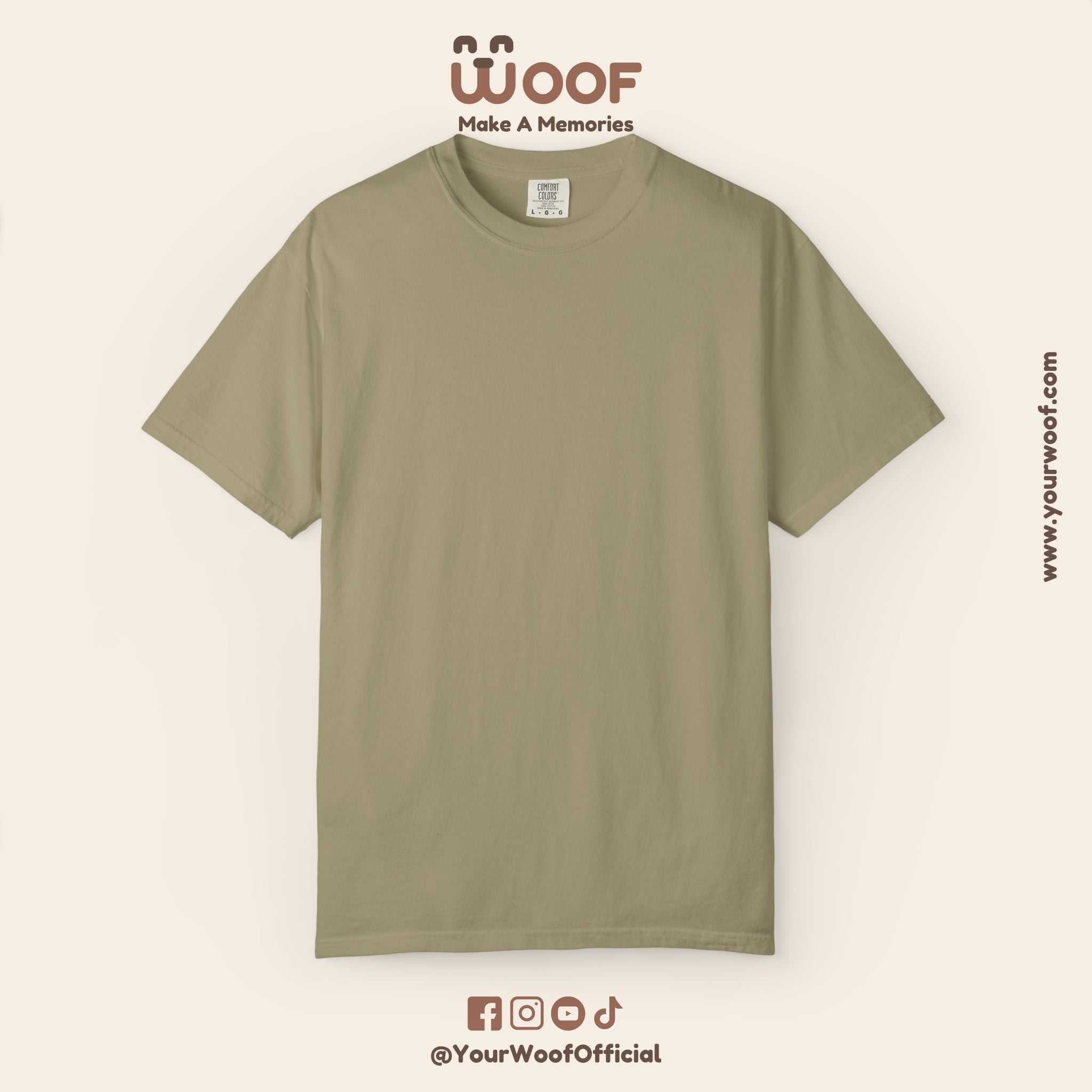 Dog Lover Unisex Garment-Dyed T-Shirt | Casual Pet Apparel, Gifts for Dog Lovers, Animal Lover Tee, Cute Dog T-Shirt, Pet Owner Fashion