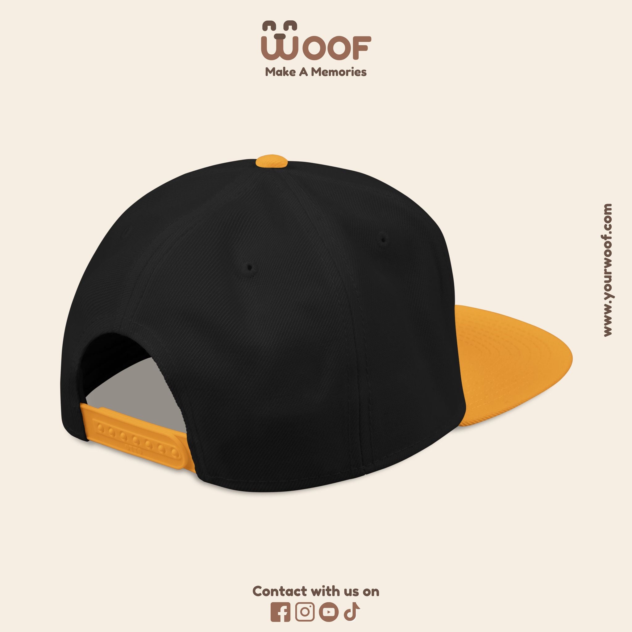 Custom Embroidered Snapback Hat, Personalized Cap, Unique Gifts, Dad Hat, Fashion Accessory, Customized Headwear