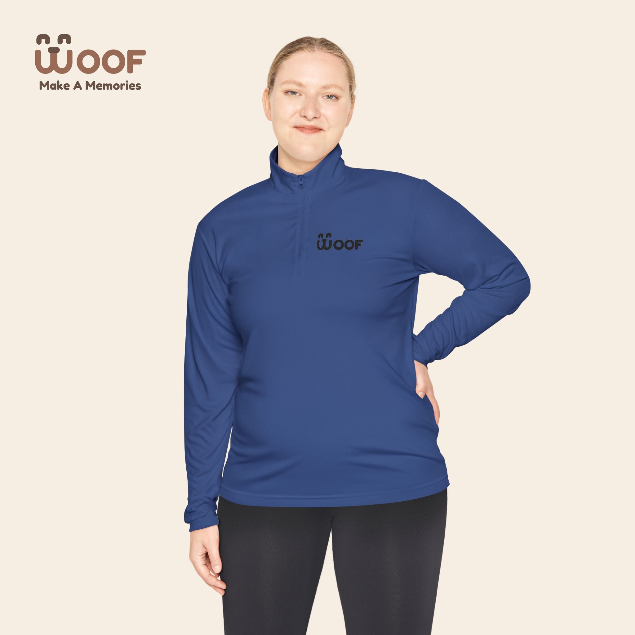 Stylish Unisex Quarter-Zip Pullover with Dog and Floral Design, Perfect for Casual Wear, Outdoor Adventures, Gift Idea, Spring [...]