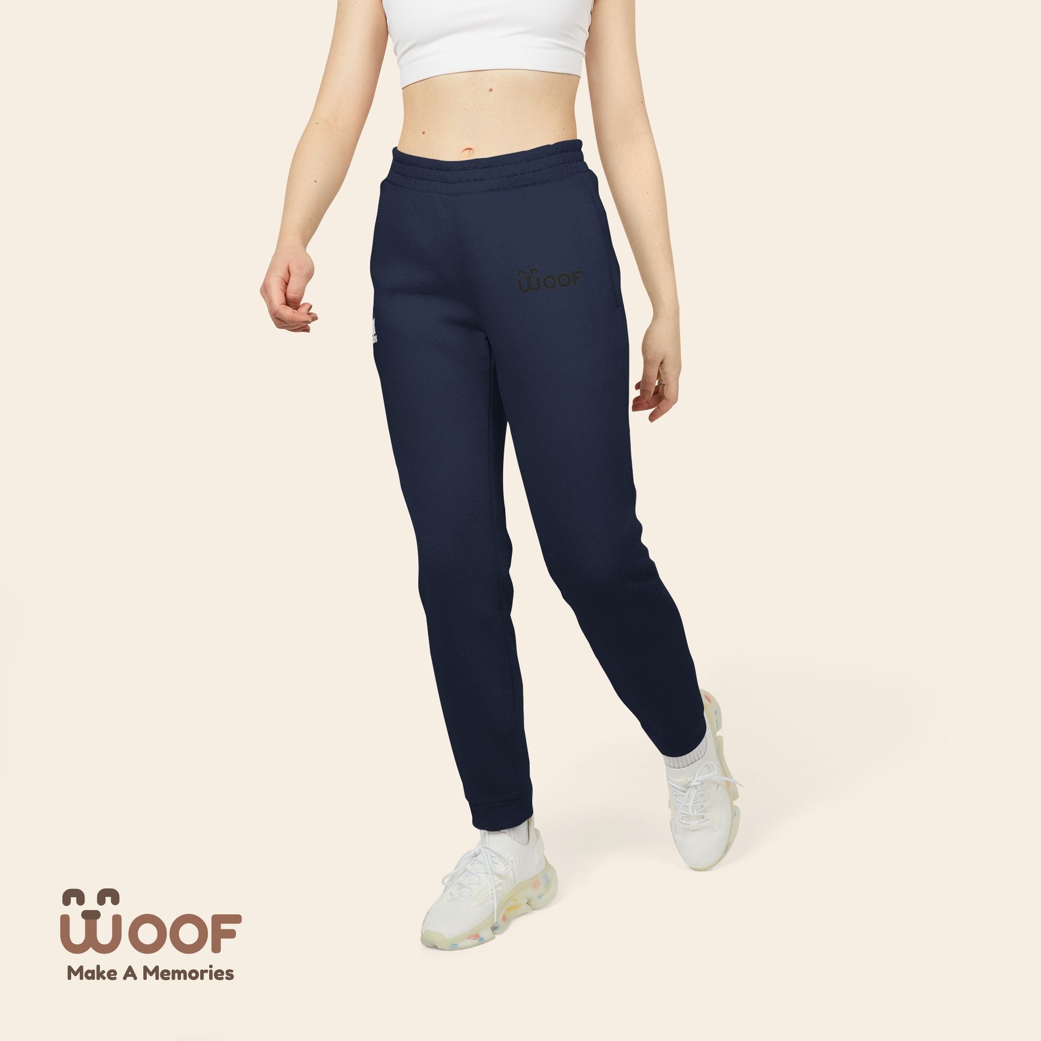 Stylish Adidas Unisex Fleece Joggers for Cozy Comfort, Casual Wear, Workout Gear, Dog Lovers, Athleisure Essentials