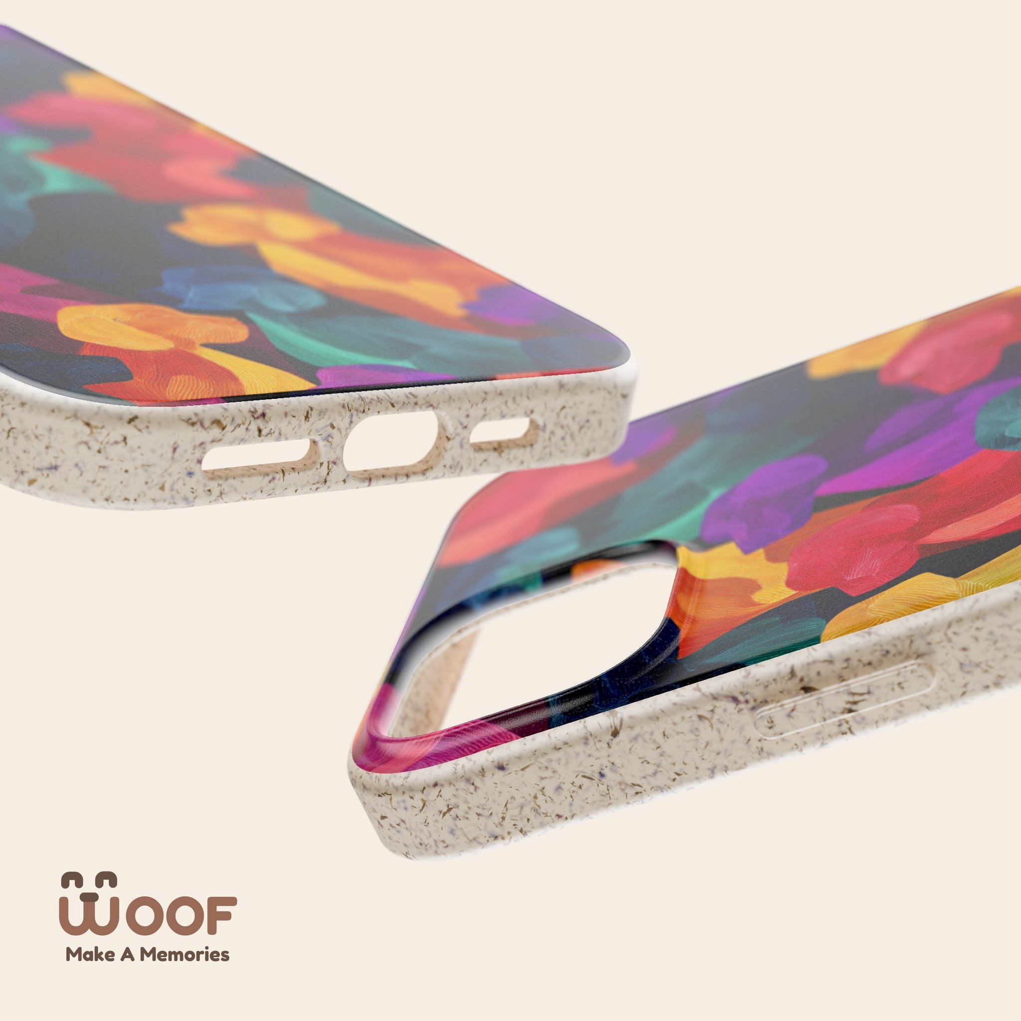 Colorful Dog-Themed Biodegradable Phone Cases, Eco-friendly Gifts for Pet Lovers, Sustainable Accessories for Everyday Use, Dog Lover [...]