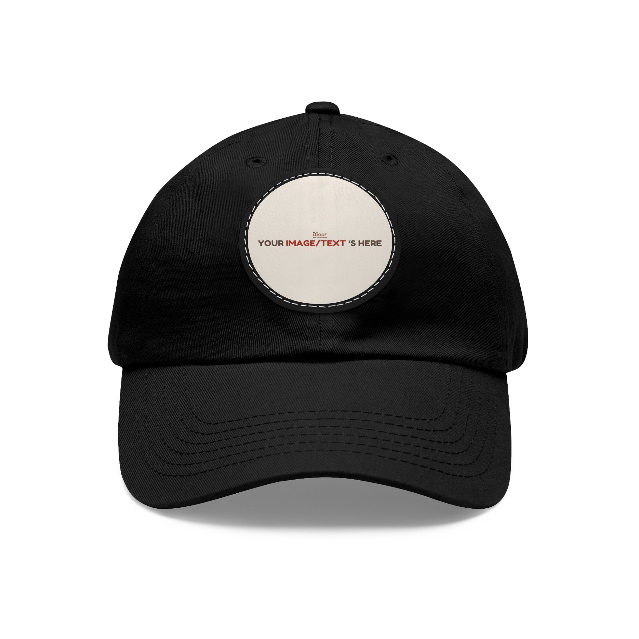 Stylish Dad Hat with Custom Leather Patch, Gifts for Dad, Casual Cap, Vintage Style Hat, Father's Day Accessories, Personalized Headwear