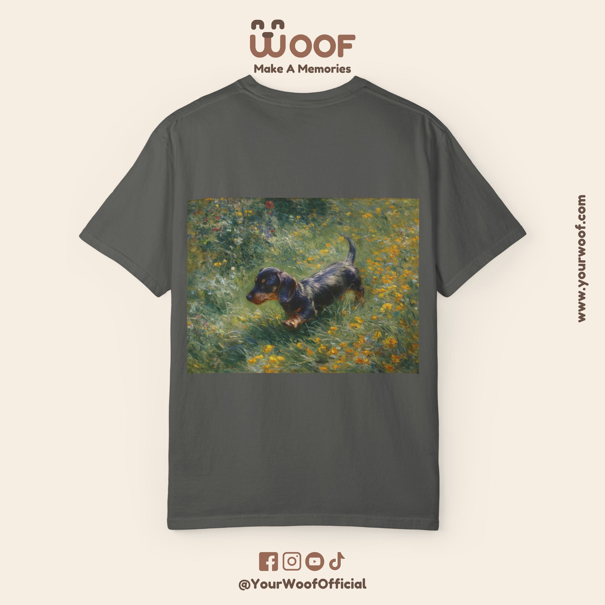 Dog Lover Unisex Garment-Dyed T-Shirt | Casual Pet Apparel, Gifts for Dog Lovers, Animal Lover Tee, Cute Dog T-Shirt, Pet Owner Fashion