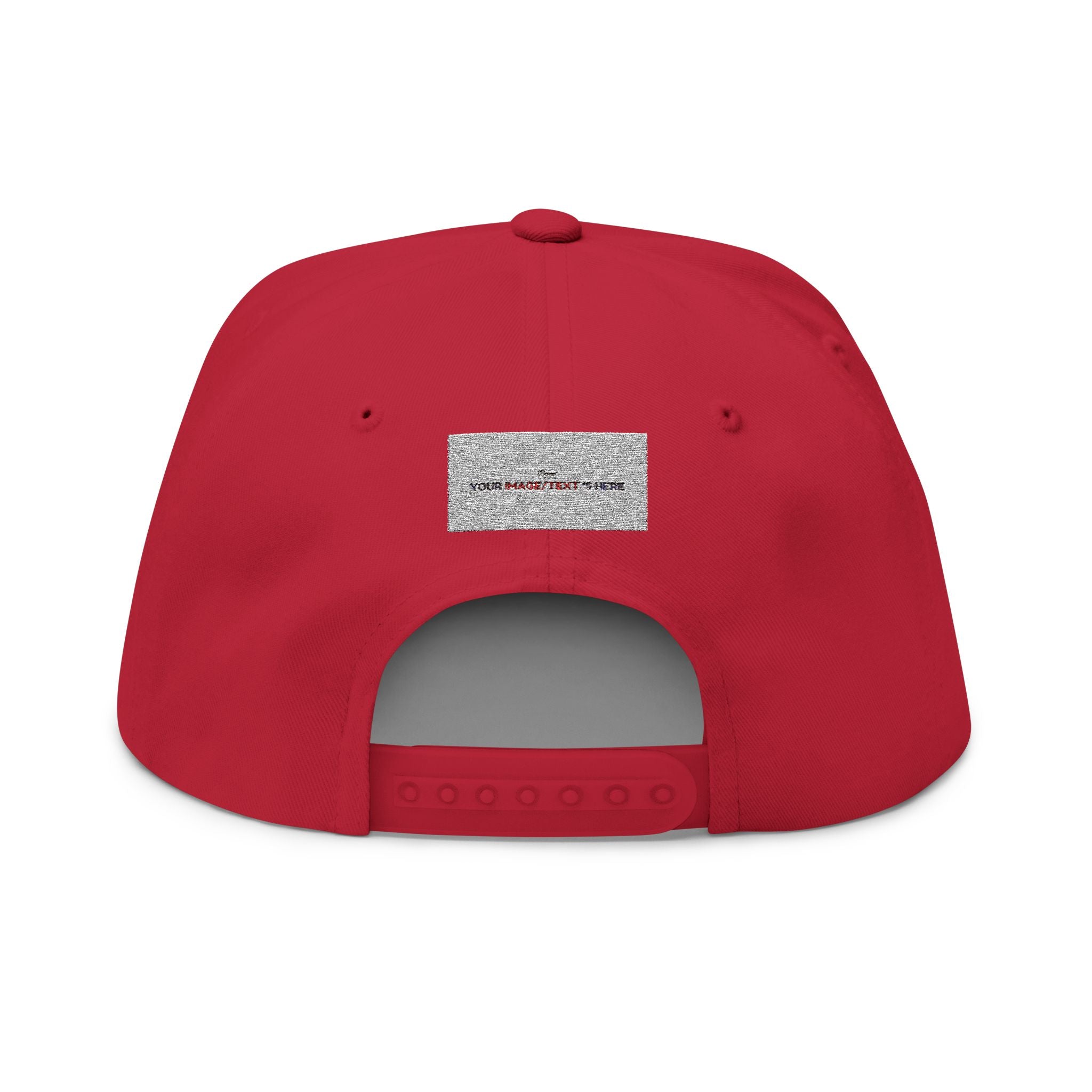 Custom Embroidered Flat Bill Cap | Personalize Your Style | Perfect Gift for Holidays, Sports, and Events | Stylish Headwear