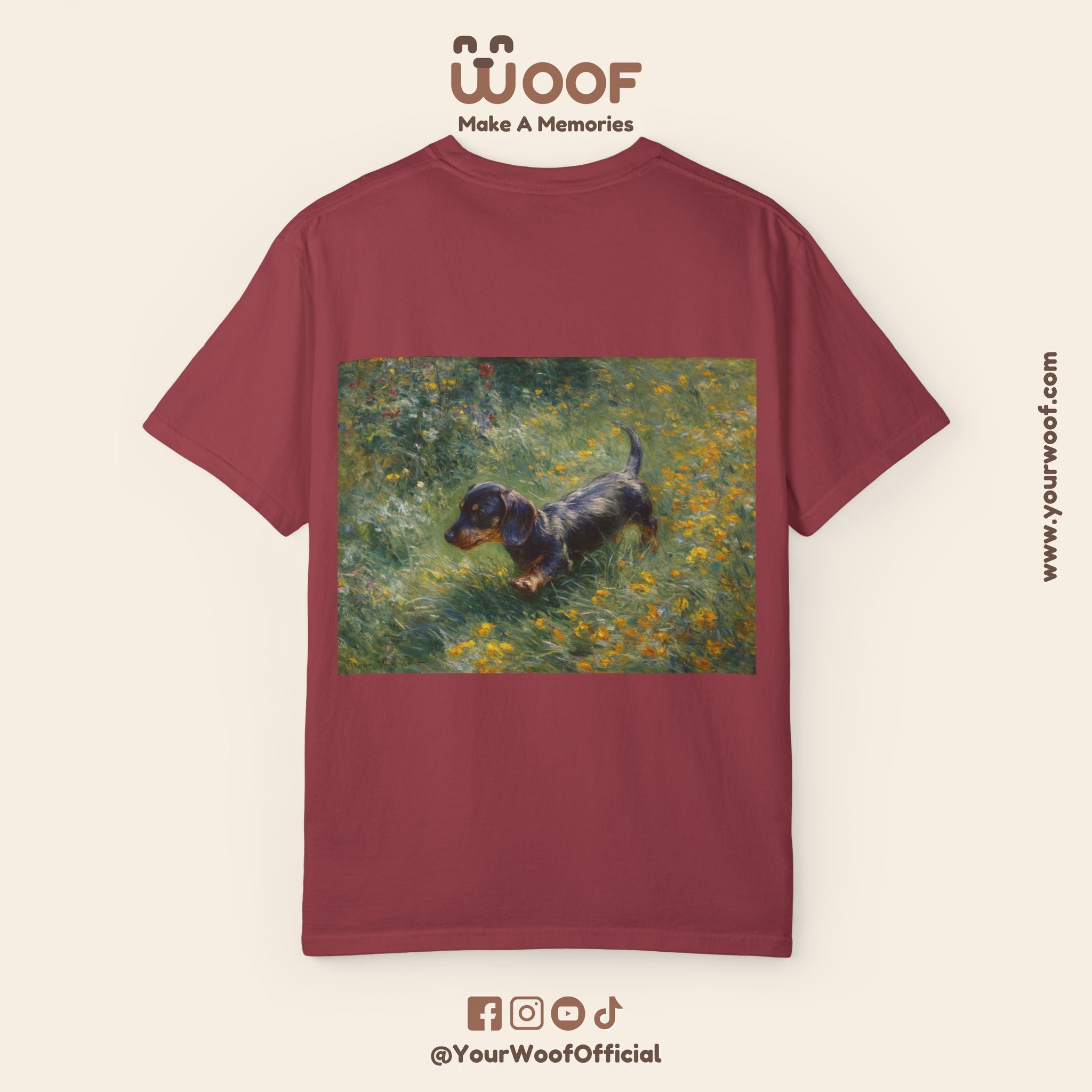 Dog Lover Unisex Garment-Dyed T-Shirt | Casual Pet Apparel, Gifts for Dog Lovers, Animal Lover Tee, Cute Dog T-Shirt, Pet Owner Fashion