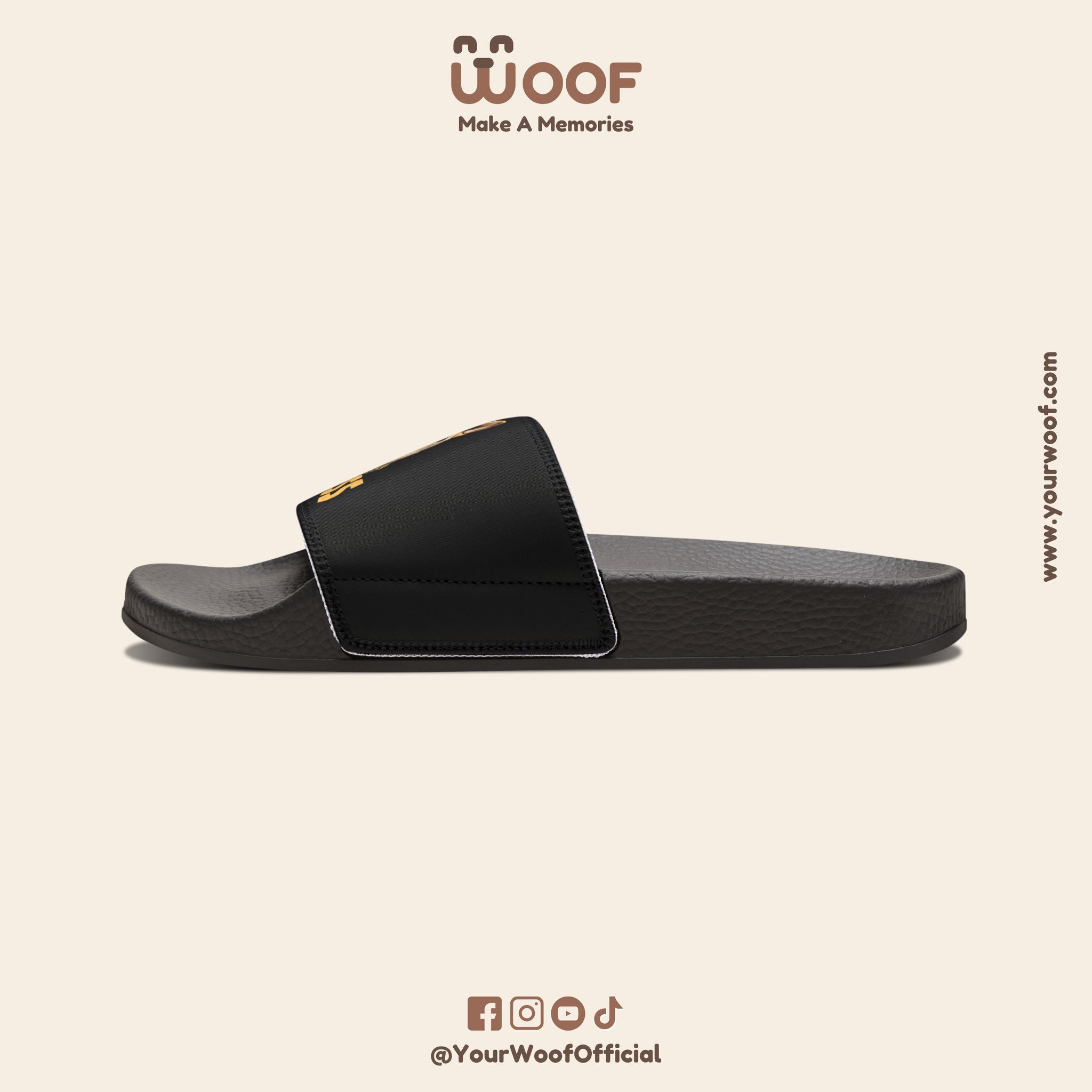 Dog Boss Women's Sandals, Cute Pet Lover Footwear, Casual Summer Slides, Fun Dog-Themed Flip Flops, Slide-On Sandals for Dog Owners