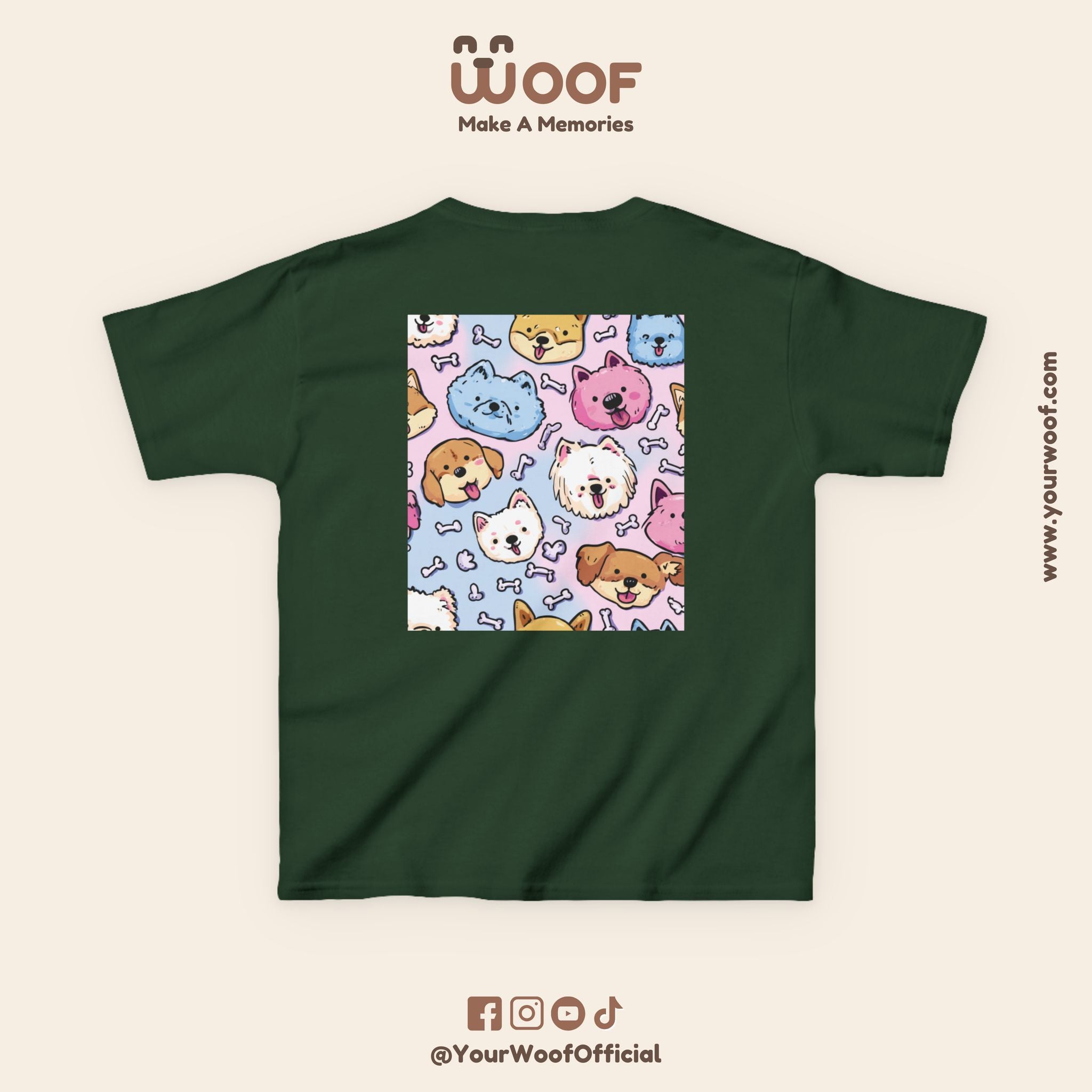 Cute Animal Illustration Kids Tee, Perfect for Birthday Gifts, Animal Lovers, Playdates, Summer Outings, Casual Wear
