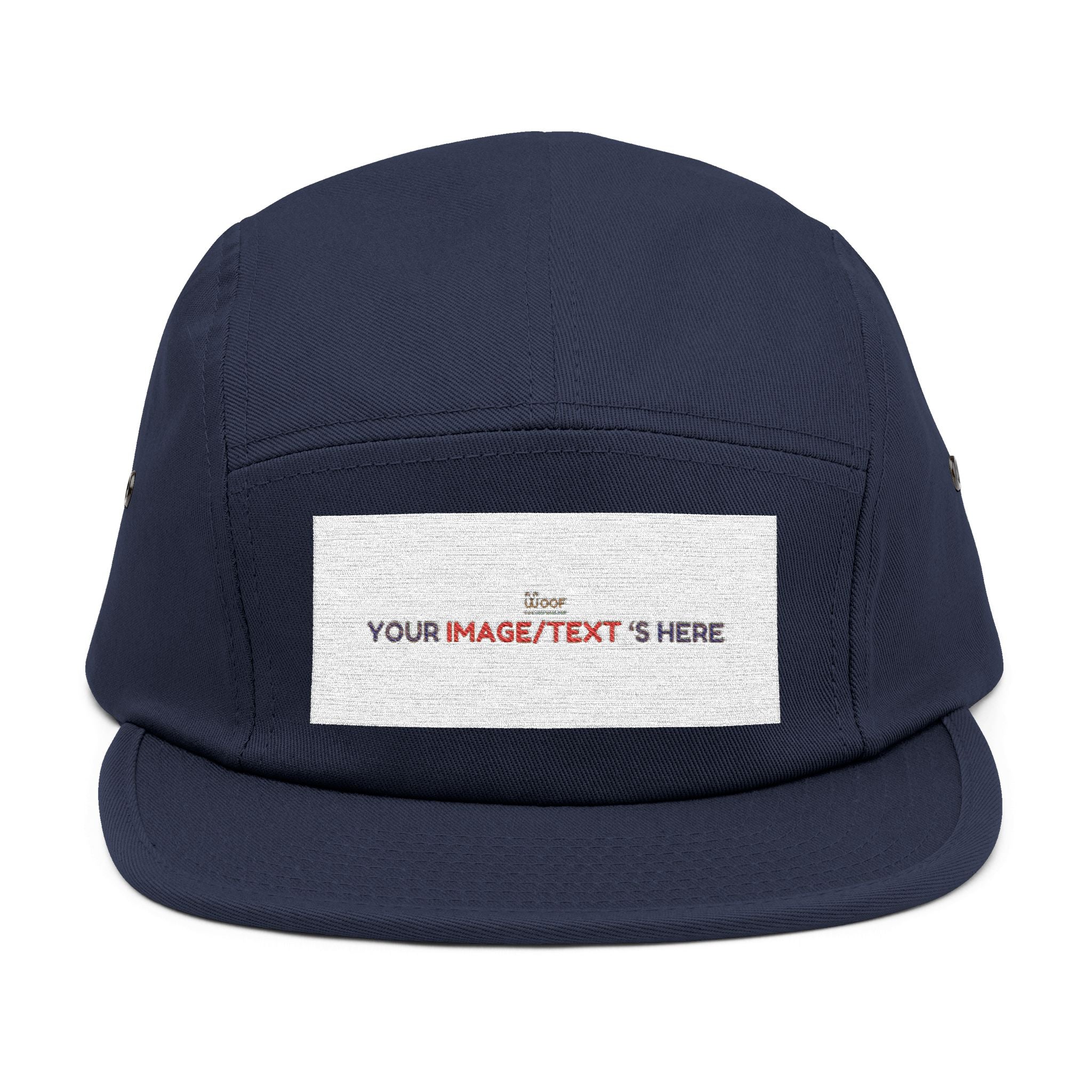 Custom Embroidered 5 Panel Cap | Personalized Hat for Casual Style, Gifts, Fashion, Outdoor Activities, Streetwear