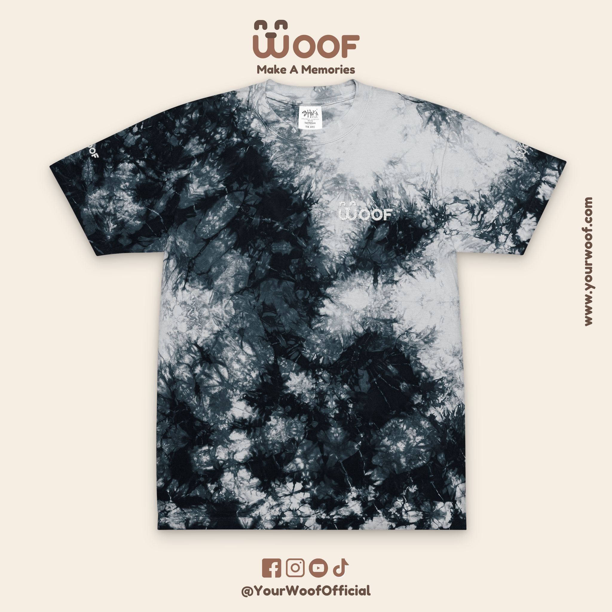 Colorful Oversized Tie-Dye T-Shirt, Relaxed Fit, Summer Vibes, Casual Wear, Gift for Friends, Festival Fashion, Embroidery