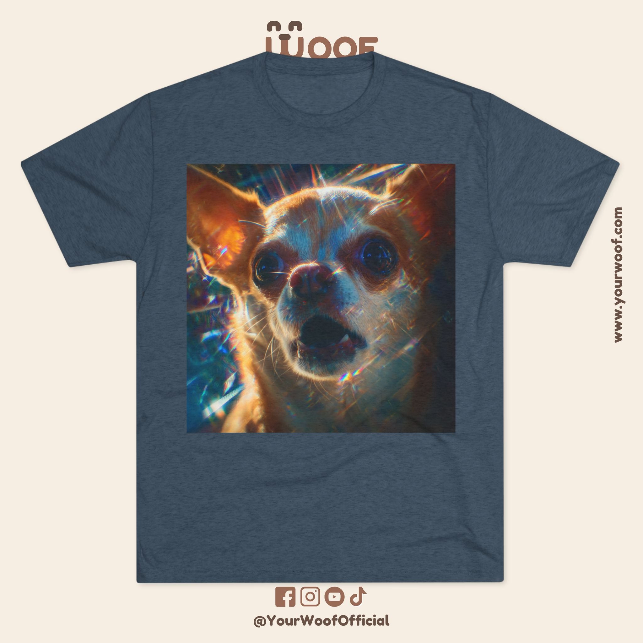 Whimsical Dog Lover Tee, Funny Animal T-Shirt, Gift for Pet Owners, Unique Dog Shirt, Cute Pet Merchandise