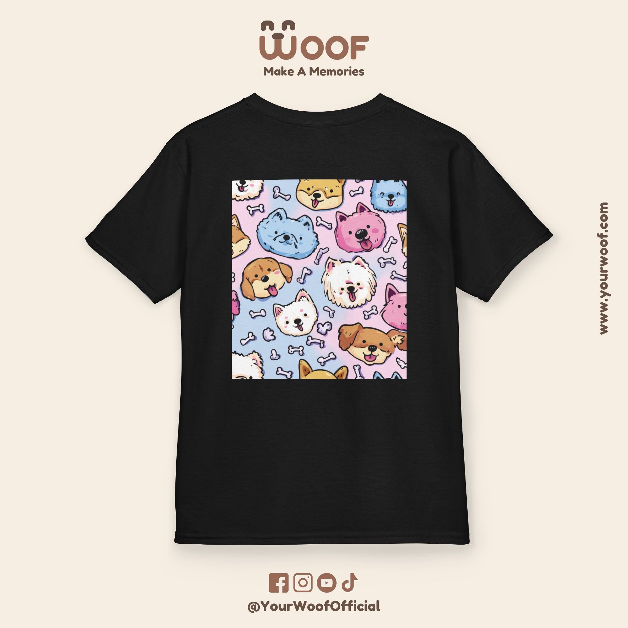 Cute Animal Illustration Kids Tee, Perfect for Birthday Gifts, Animal Lovers, Playdates, Summer Outings, Casual Wear