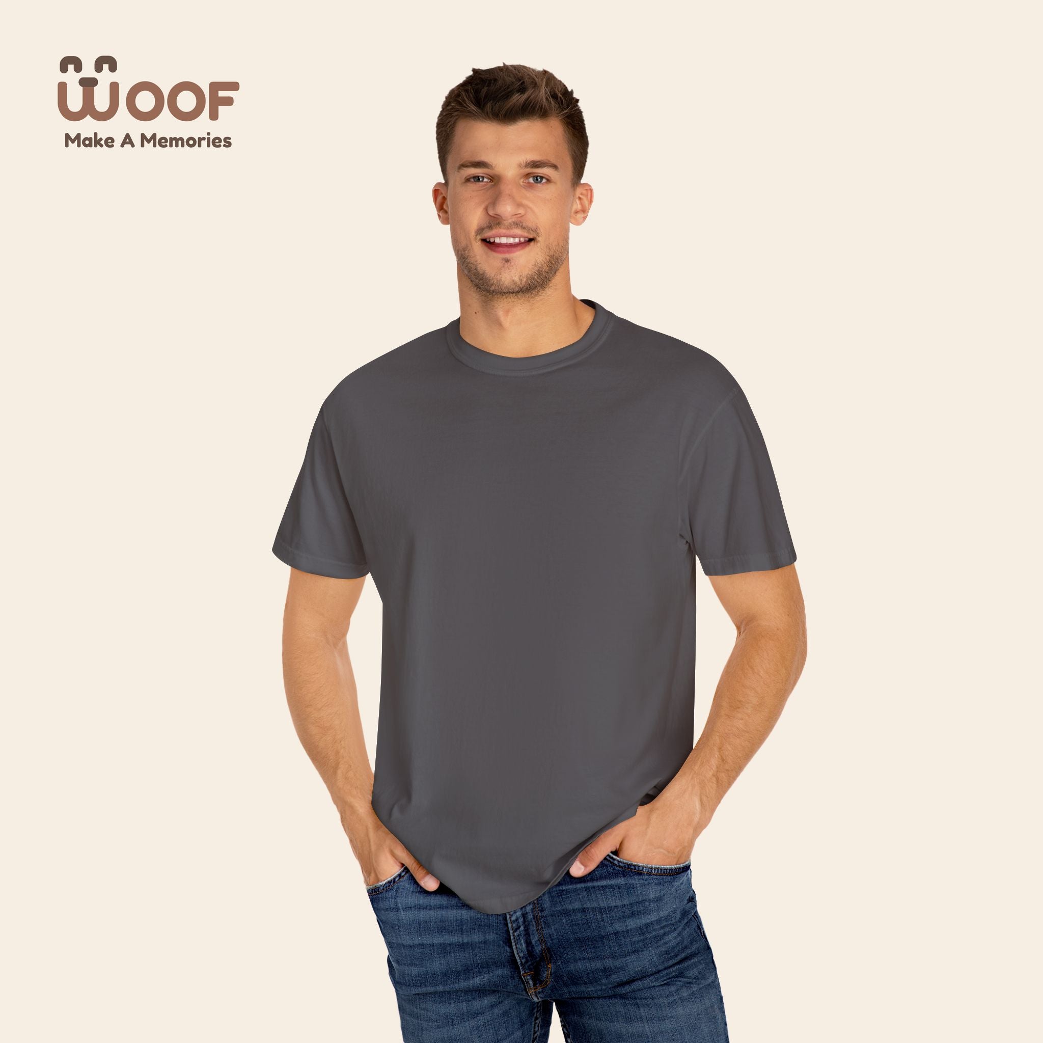 Dog Lover Unisex Garment-Dyed T-Shirt | Casual Pet Apparel, Gifts for Dog Lovers, Animal Lover Tee, Cute Dog T-Shirt, Pet Owner Fashion