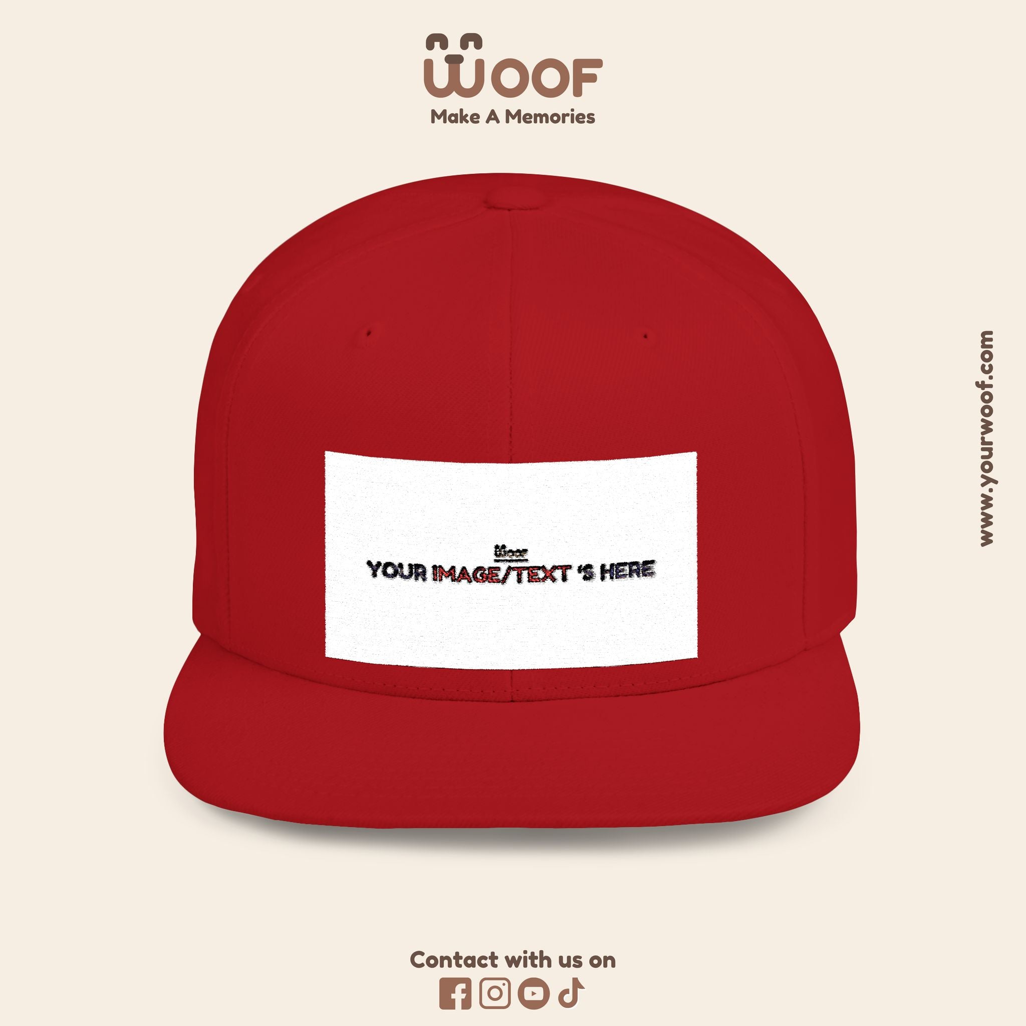 Stylish Flat Bill Snapback Hat, Custom Cap, Trendy Streetwear, Gift for Him/Her, Perfect for Events & Fashion Lovers