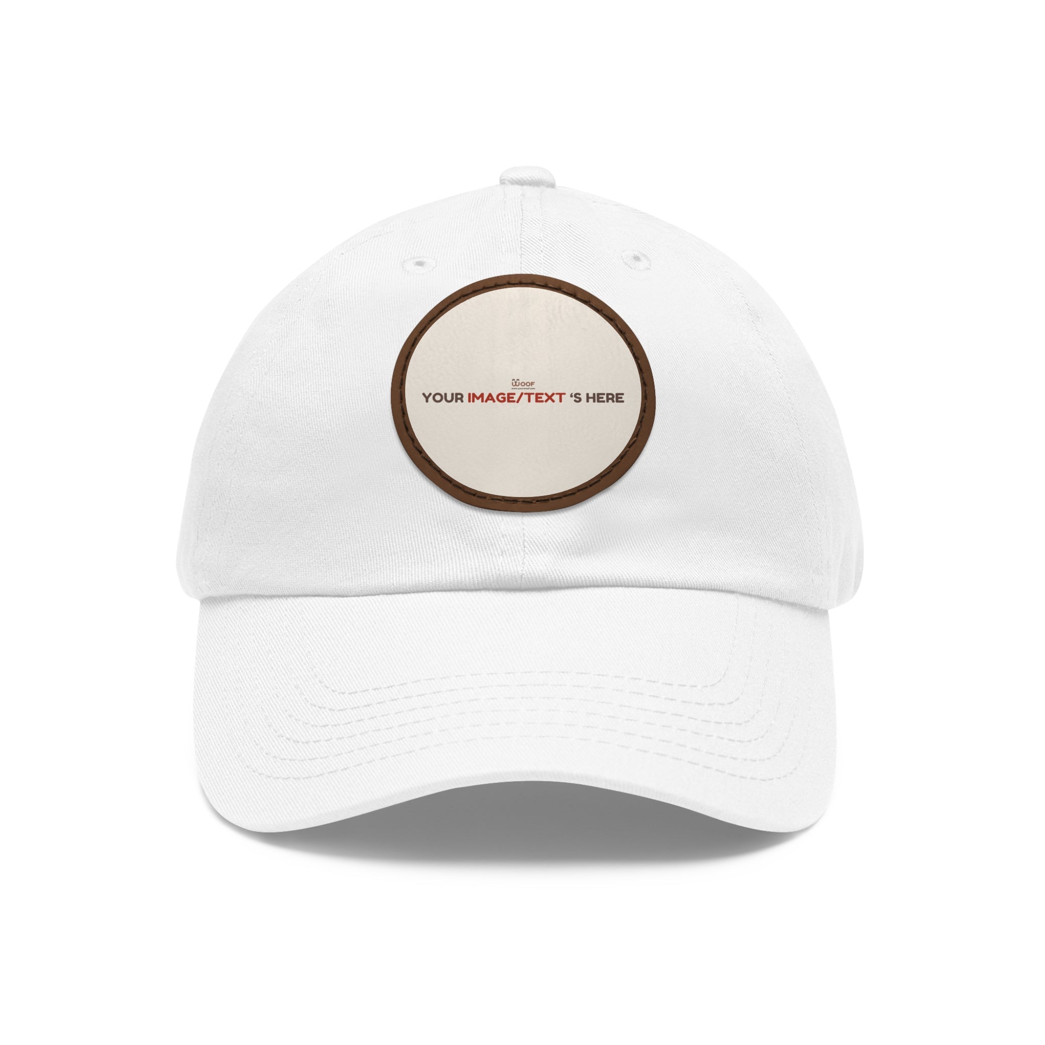 Stylish Dad Hat with Custom Leather Patch, Gifts for Dad, Casual Cap, Vintage Style Hat, Father's Day Accessories, Personalized Headwear