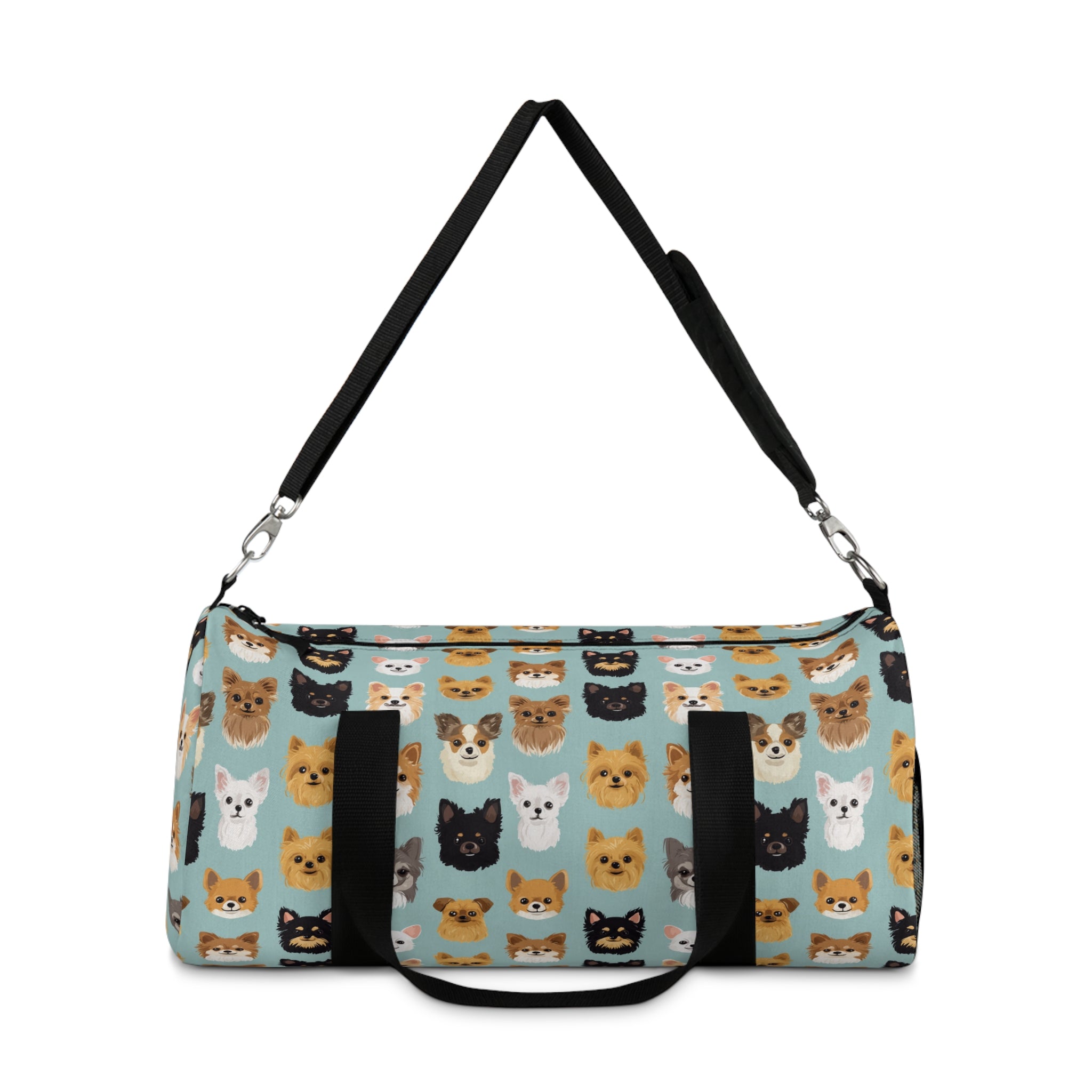 Cute Pet Lover Duffel Bag, Gym Bag, Travel Bag, Overnight Bag, Dog Cat Lover Gift, Fitness and Workout Gear