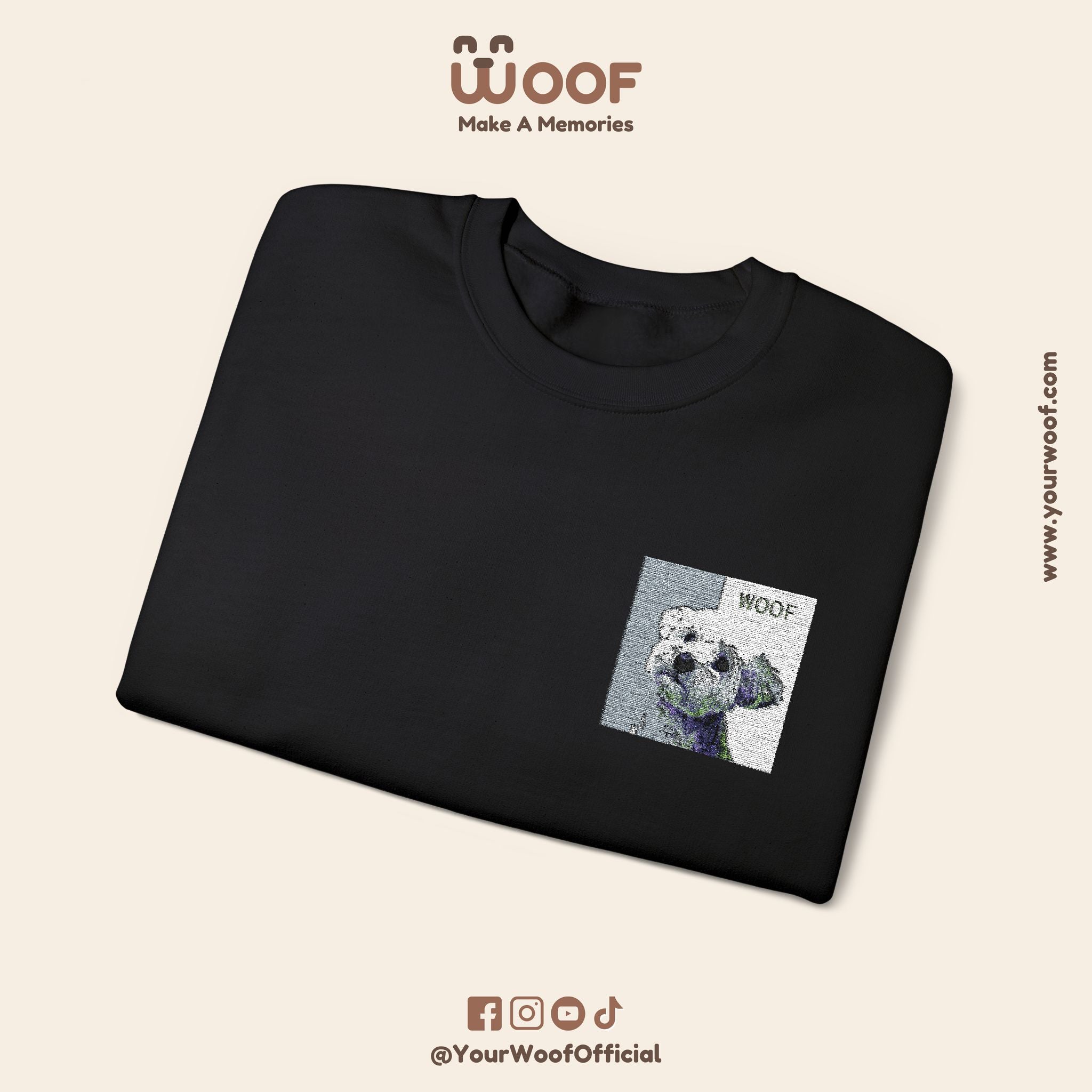Cozy Dog Lover Crewneck Sweatshirt - Perfect Gift for Animal Lovers
