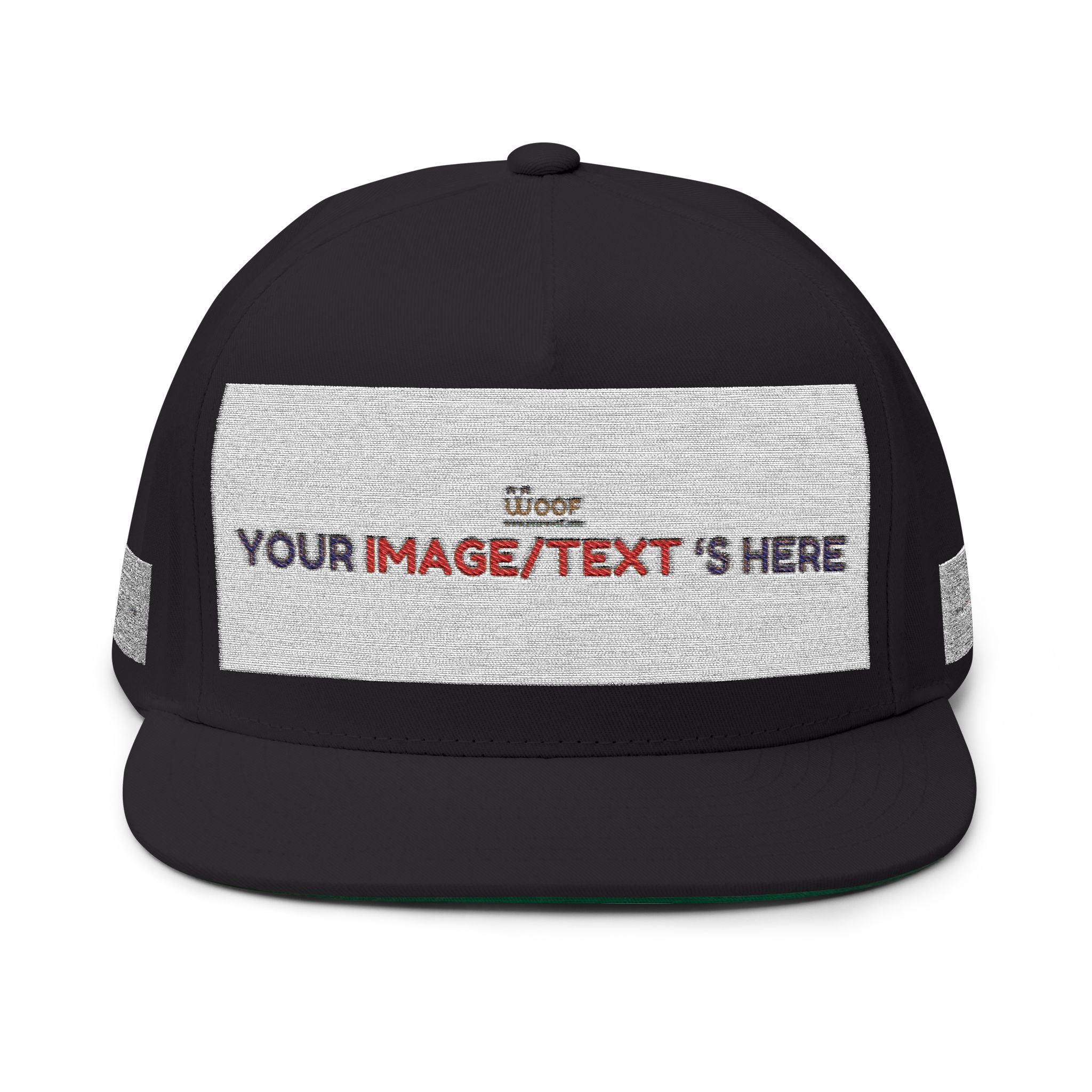 Custom Embroidered Flat Bill Cap | Personalize Your Style | Perfect Gift for Holidays, Sports, and Events | Stylish Headwear