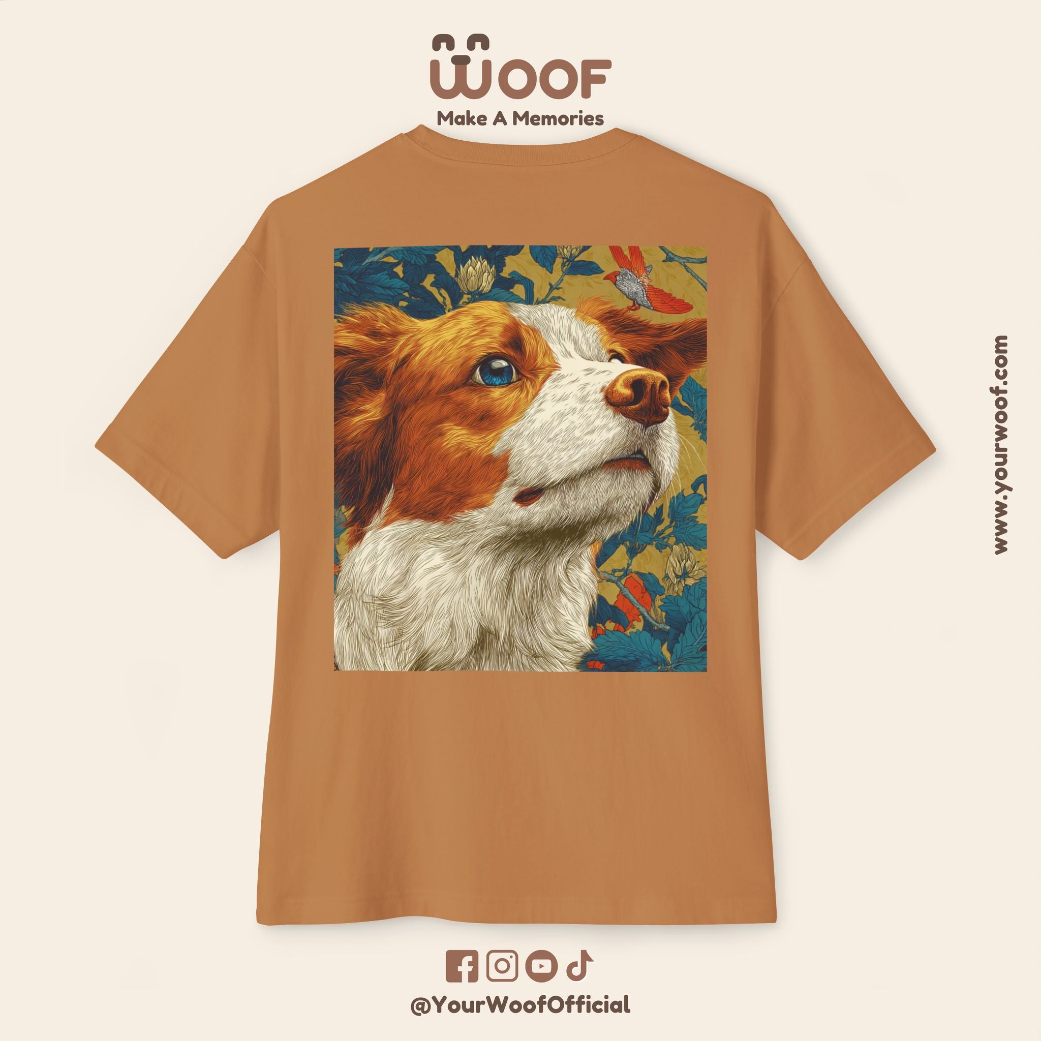 Unisex Dog Lover Tee, Boxy Pet Shirt, Oversized Animal Graphic Tee, Gift for Dog Owners, Casual Pet Apparel