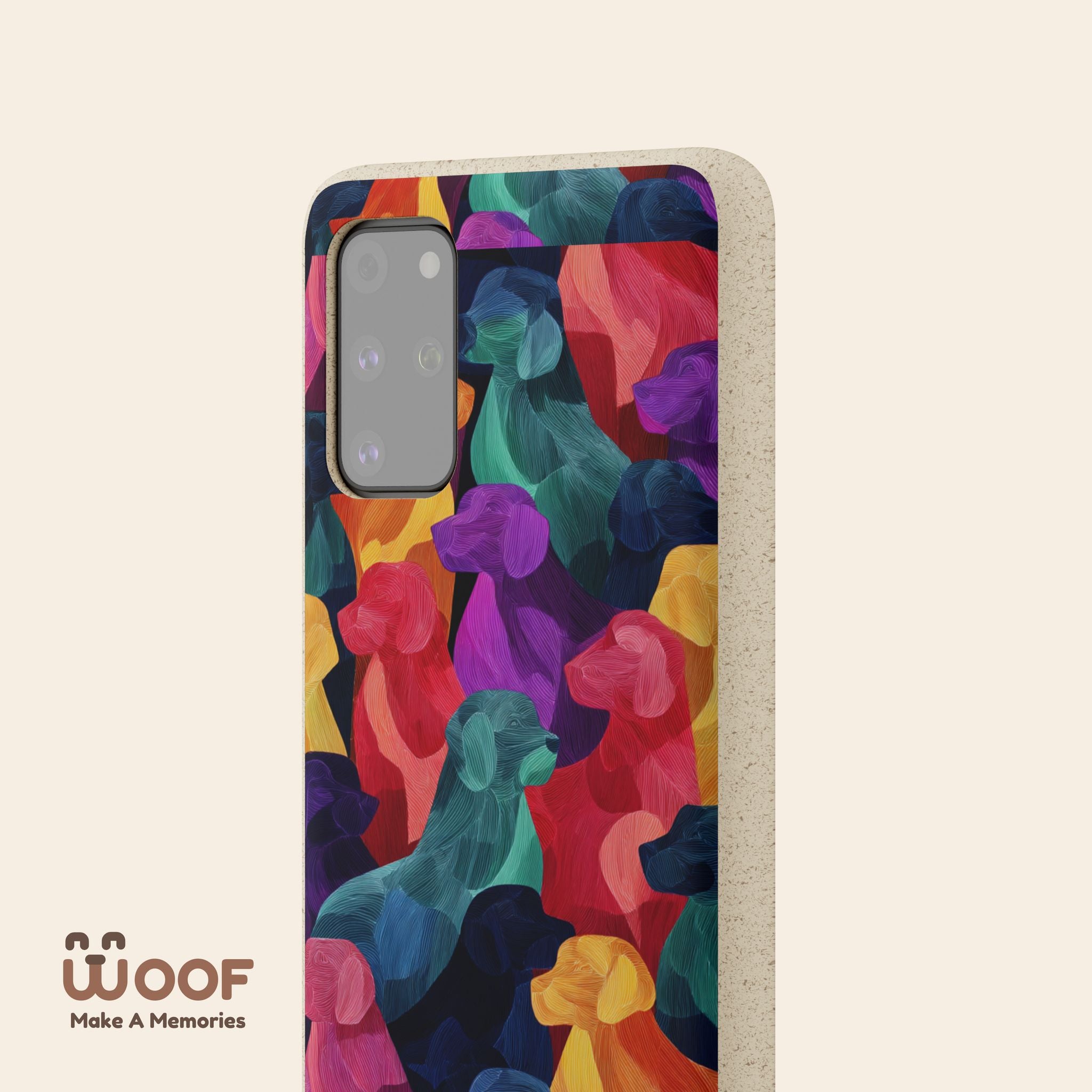 Colorful Dog-Themed Biodegradable Phone Cases, Eco-friendly Gifts for Pet Lovers, Sustainable Accessories for Everyday Use, Dog Lover [...]
