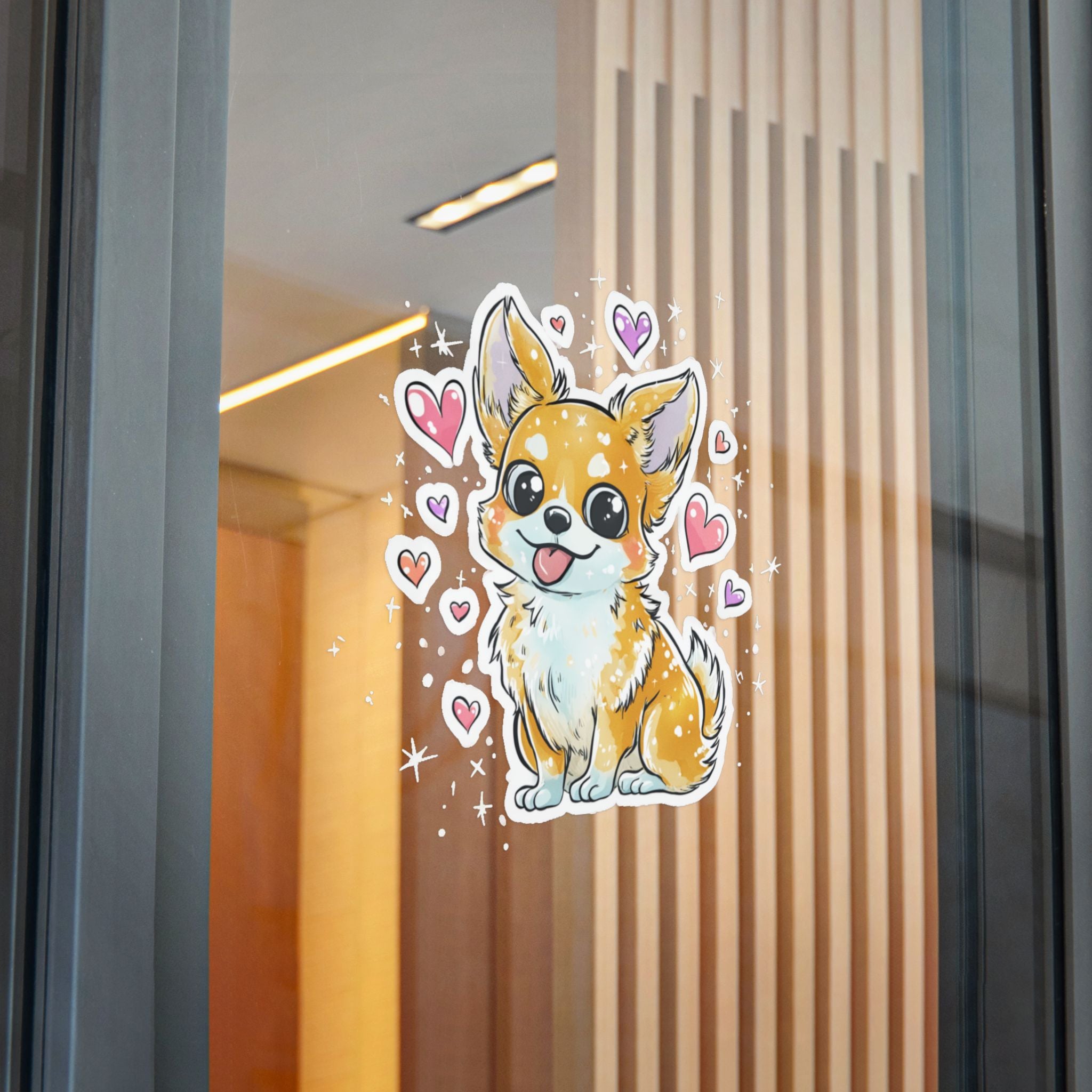 Cute Corgi Die-Cut Stickers - Loveable Dog Decor for Pet Lovers