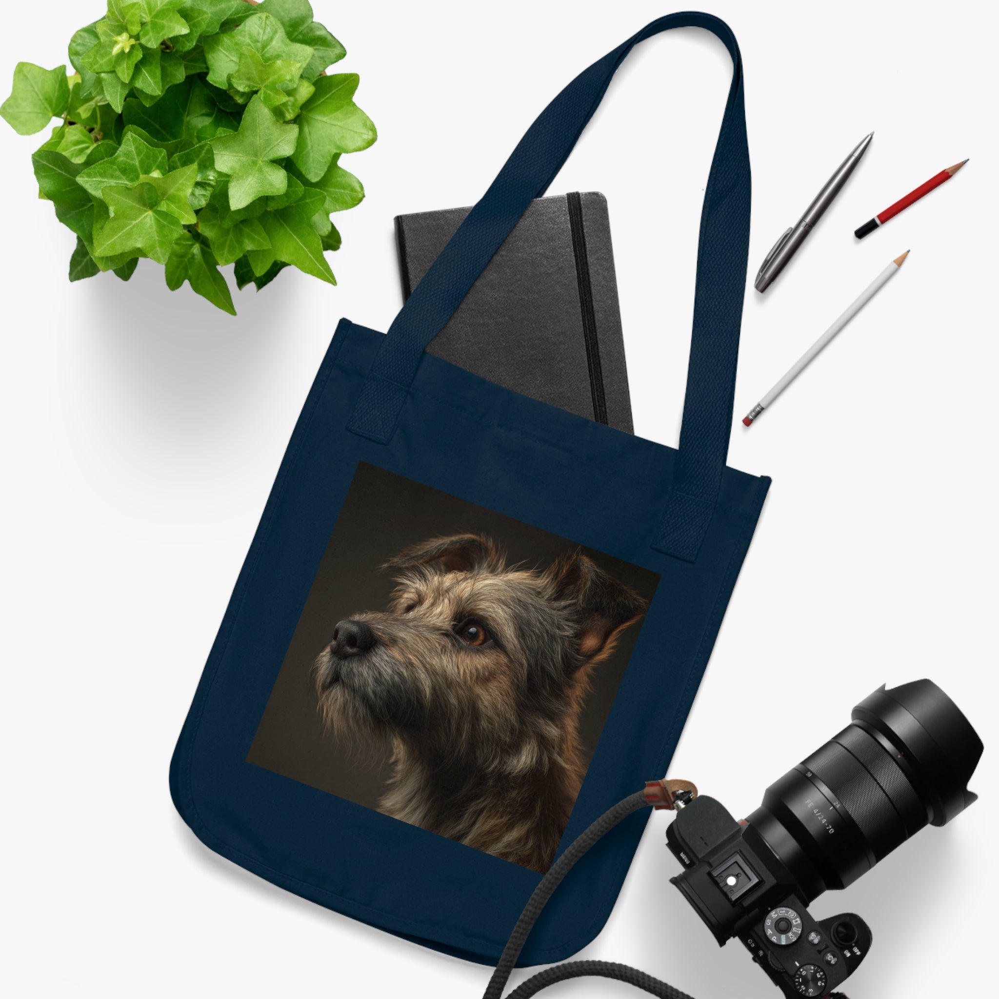 Organic Canvas Tote Bag with Dog Portrait, Eco-Friendly Pet Lover Gift, Dog Mom Tote, Reusable Shopping Bag, Dog Themed Accessories, [...]