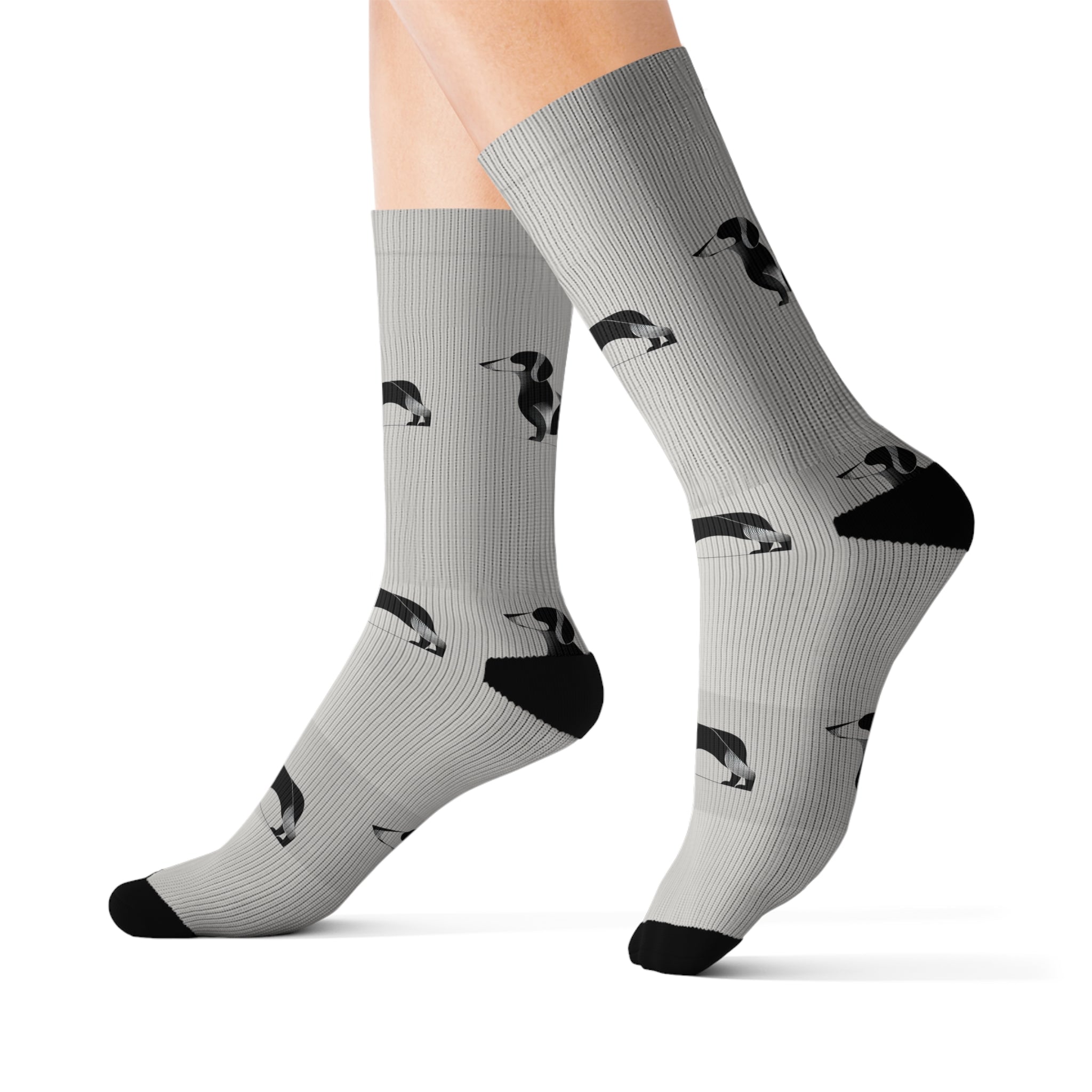 Whimsical Dog Print Socks for Animal Lovers, Fun Gift for Dog Owners, Cozy Everyday Socks, Perfect for Birthdays and Celebrations