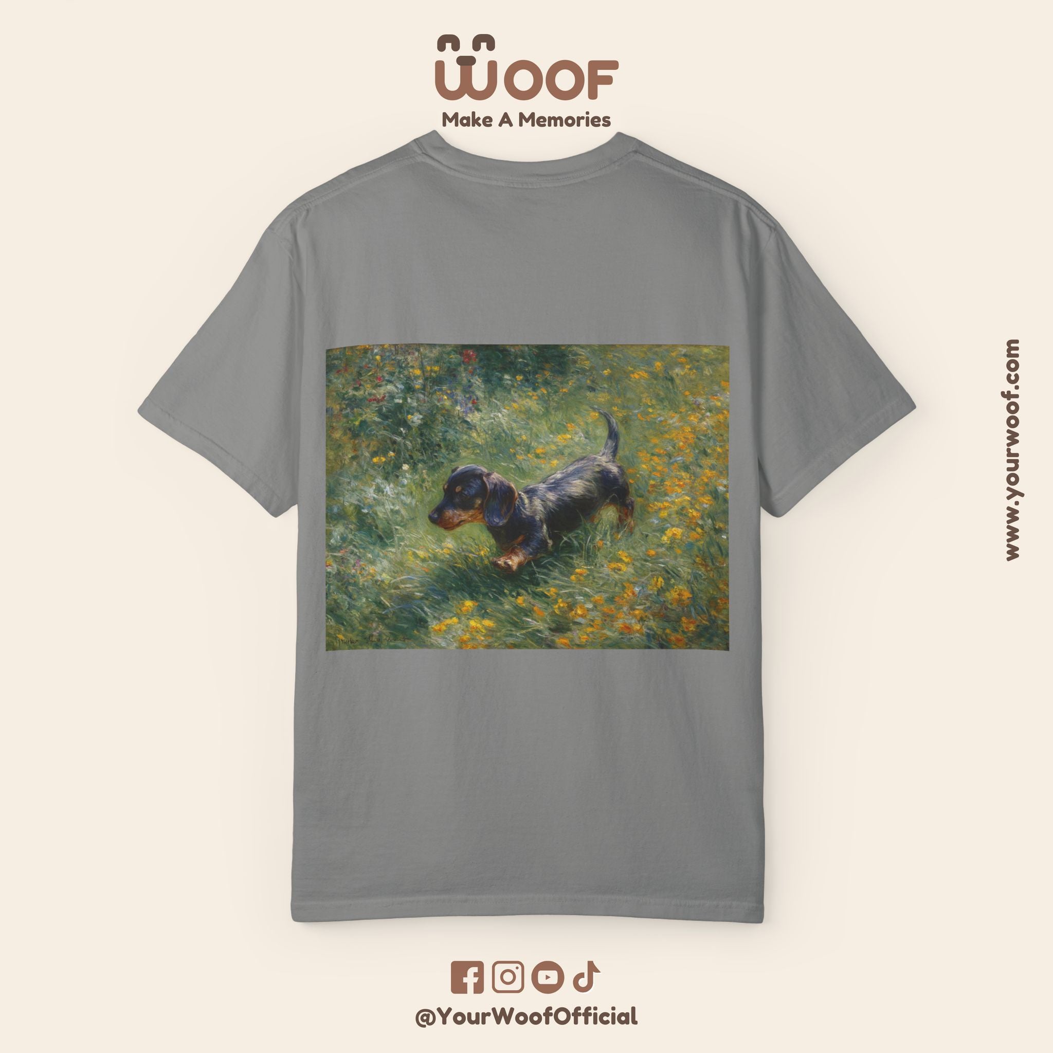 Dog Lover Unisex Garment-Dyed T-Shirt | Casual Pet Apparel, Gifts for Dog Lovers, Animal Lover Tee, Cute Dog T-Shirt, Pet Owner Fashion