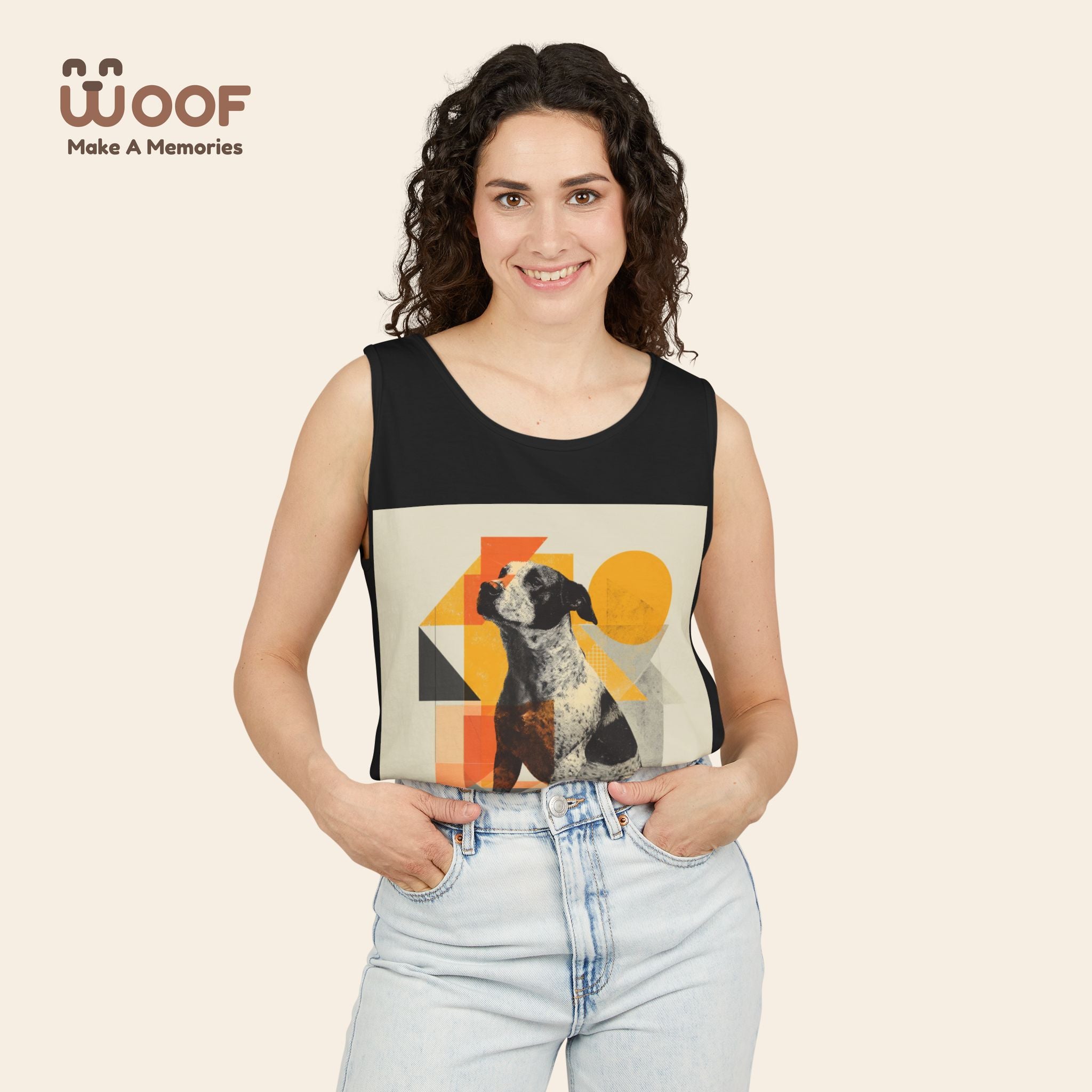 Unisex Dog Lover Tank Top - Perfect for Pet Owners, Graphic Tee for Summer, Gift for Dog Lovers, Cute Animal Apparel, Boss Doggo Shirt