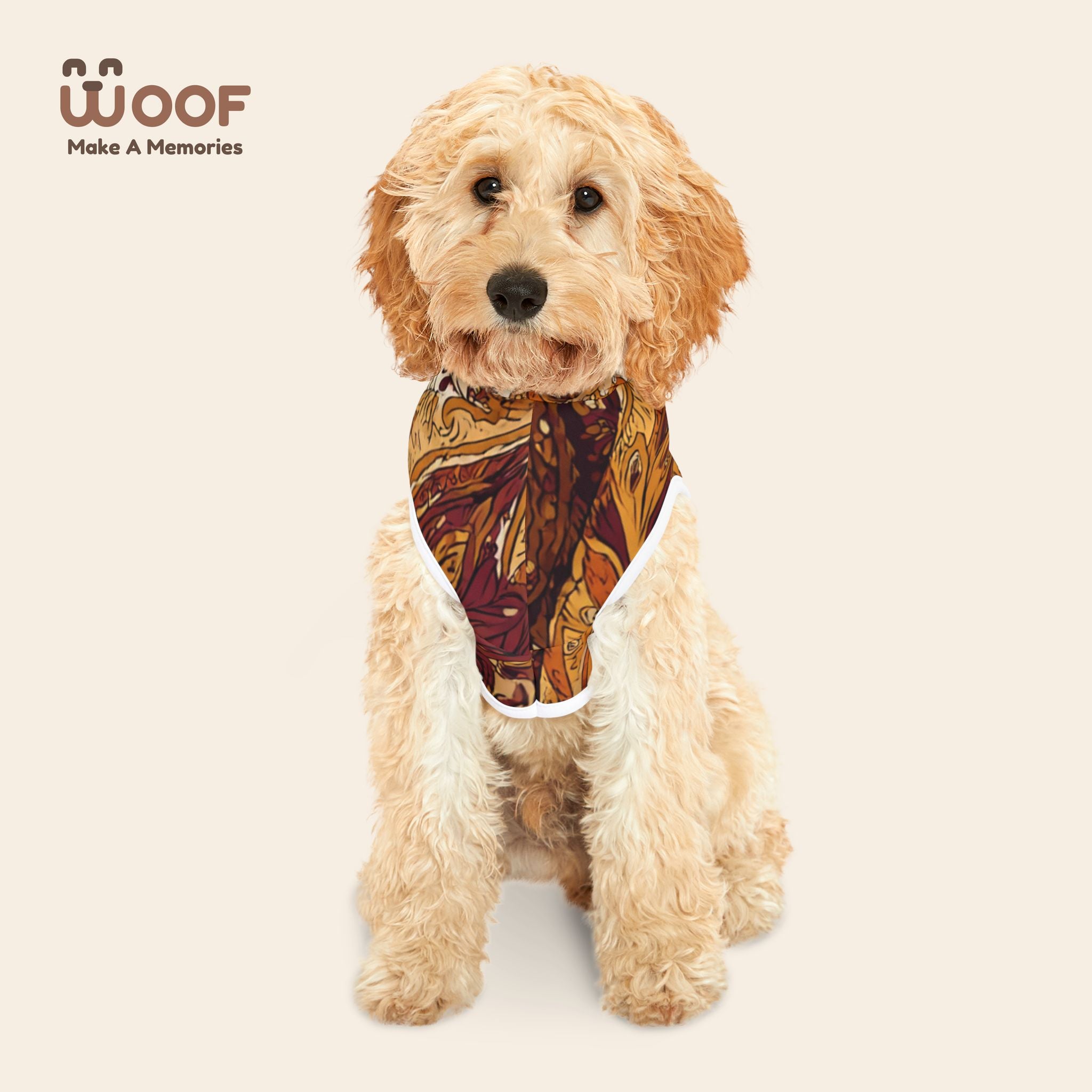 Bohemian Pet Hoodie - Stylish & Cozy Dog Sweater for Every Season