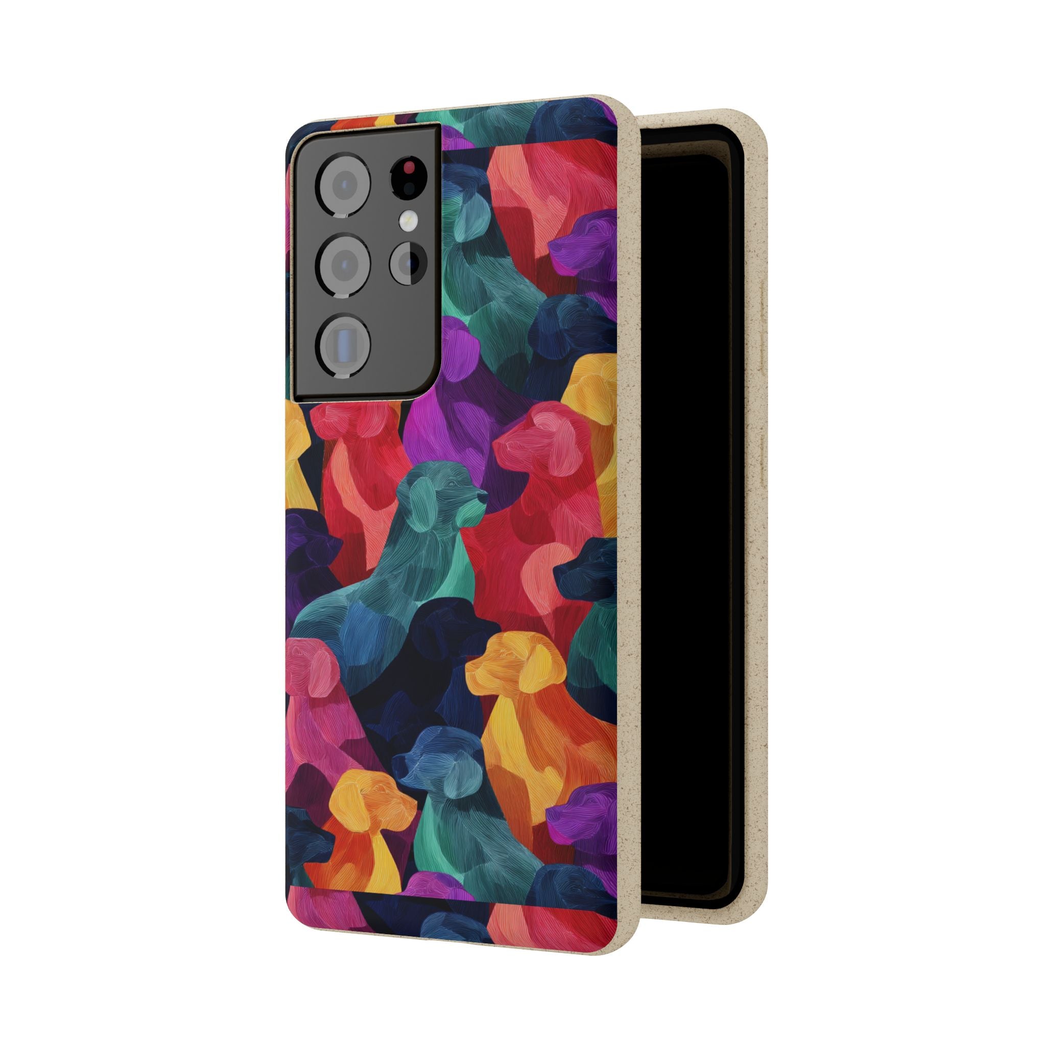 Colorful Dog-Themed Biodegradable Phone Cases, Eco-friendly Gifts for Pet Lovers, Sustainable Accessories for Everyday Use, Dog Lover [...]