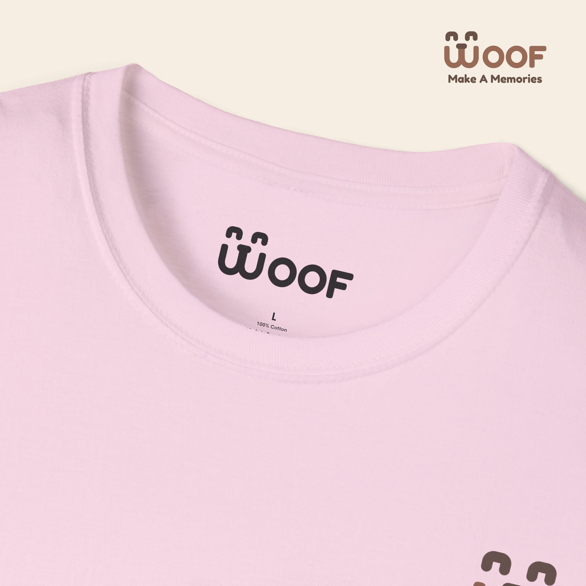 Dog Lover Softstyle T-Shirt | Personalized Pet Tee, Animal Lover Gift, Cute Graphic Shirt, Holiday Apparel, Woof T-Shirt