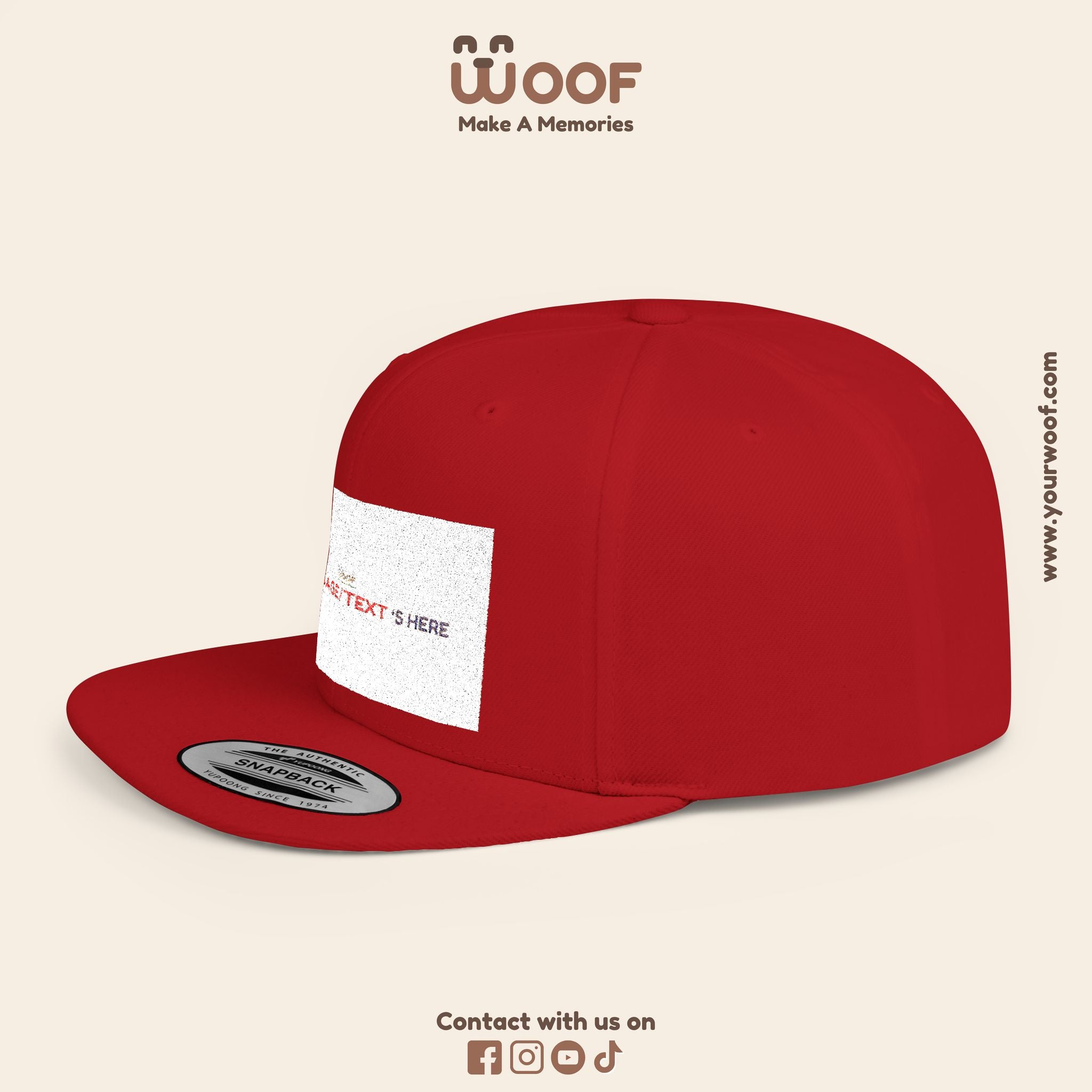 Stylish Flat Bill Snapback Hat, Custom Cap, Trendy Streetwear, Gift for Him/Her, Perfect for Events & Fashion Lovers