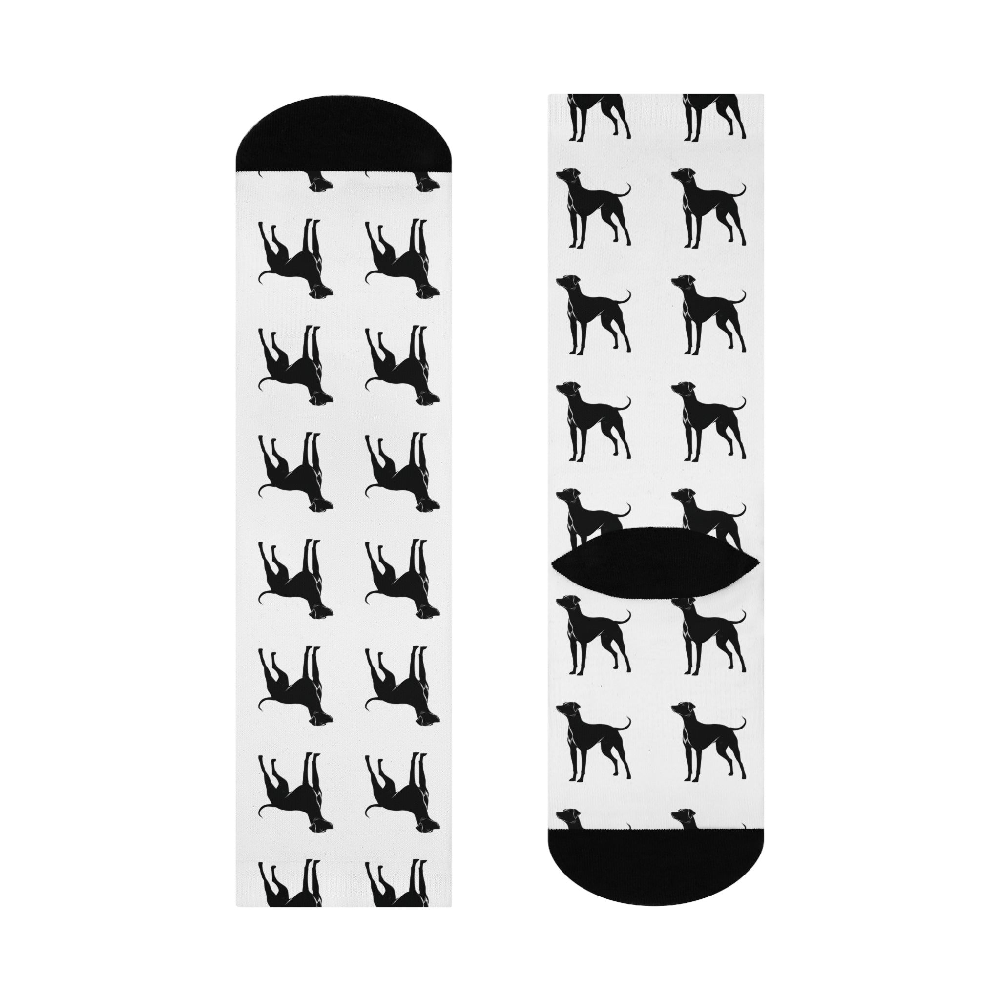 Stylish Dog Lover Crew Socks | Fun Pet Gifts, Animal Print Sock, Cozy Footwear for Dog Owners, Cute Fashion Accessories, Gift for Dog Lovers