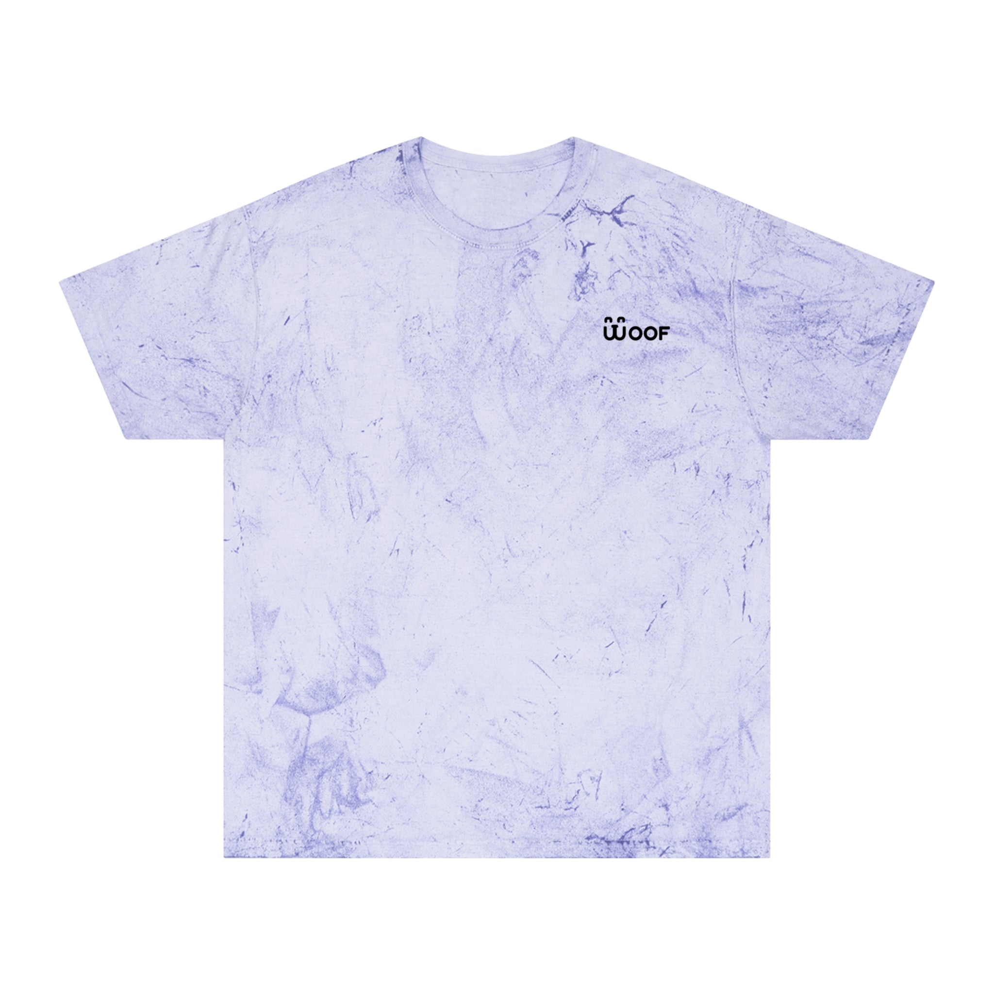 Unisex Color Blast Dog Lover T-Shirt | Woof Graphic Tee, Pet Owner Gift, Casual Wear, Summer Fashion, Animal Lover Shirt