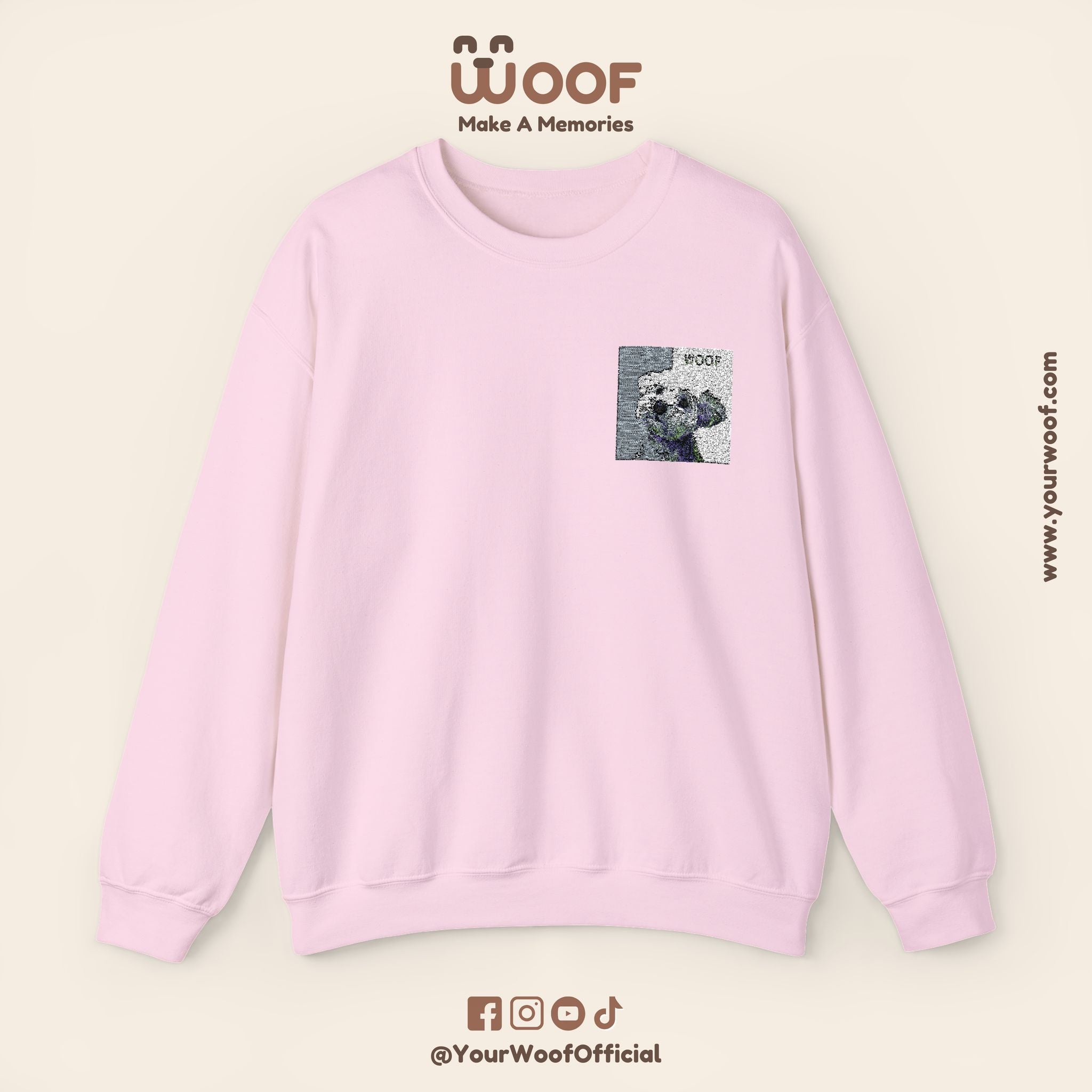Cozy Dog Lover Crewneck Sweatshirt - Perfect Gift for Animal Lovers