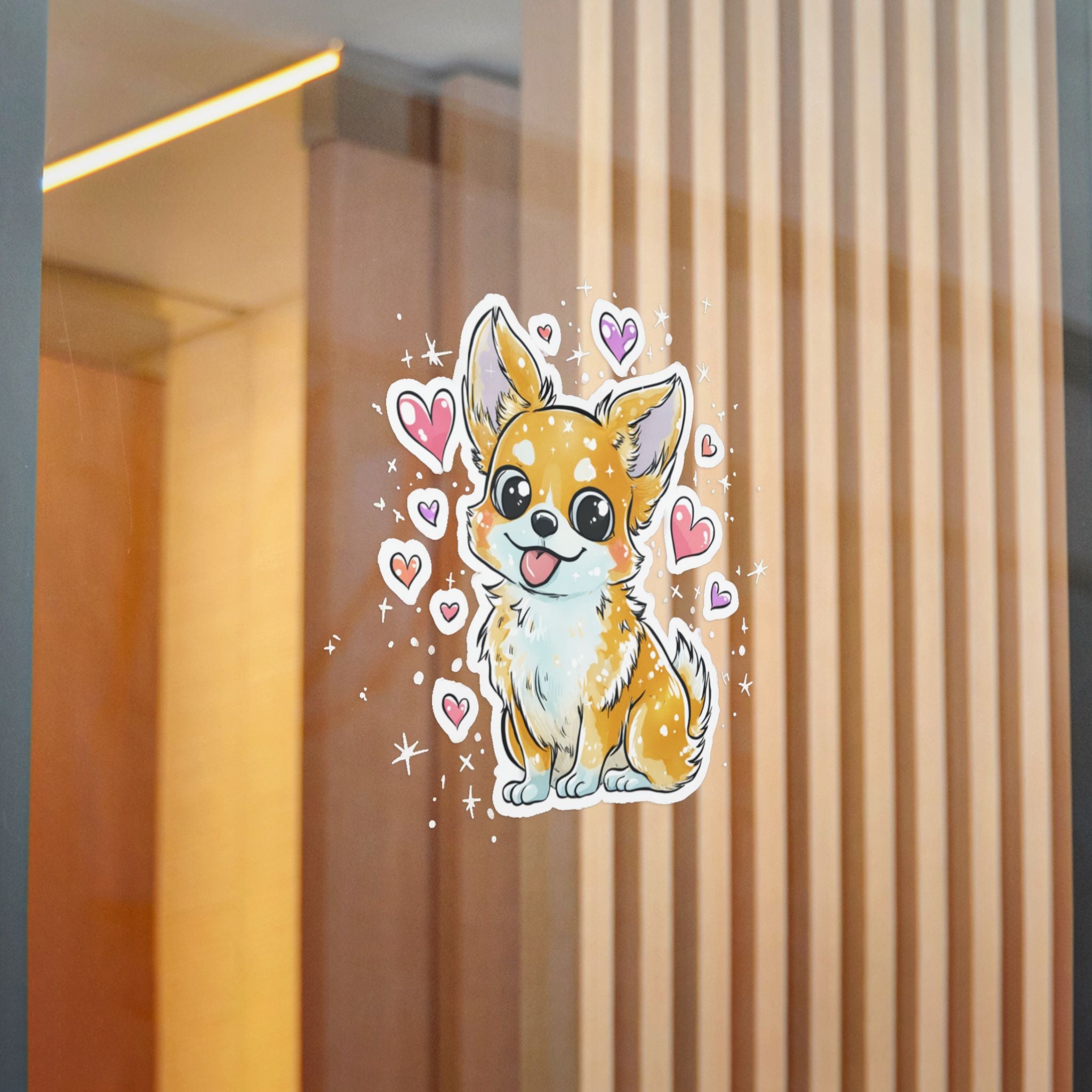 Cute Corgi Die-Cut Stickers - Loveable Dog Decor for Pet Lovers