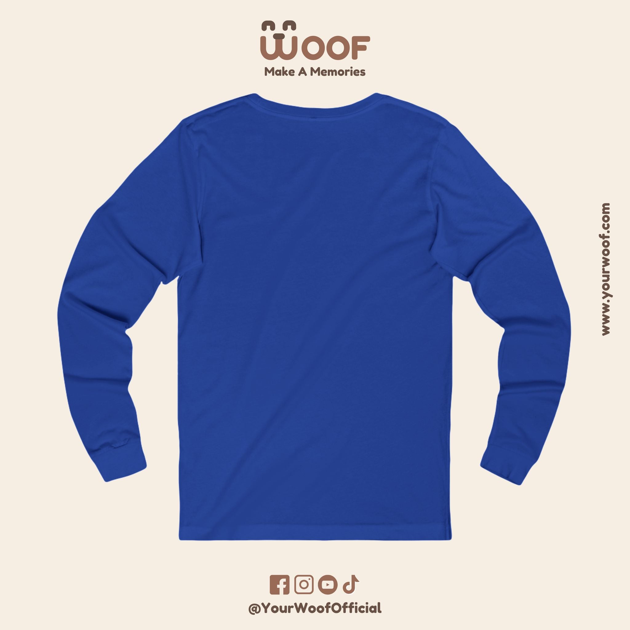 Dog Lover Long Sleeve Tee, Pet Apparel, Gift for Dog Owners, Animal Art Shirt, Casual Wear, Unique Dog Design
