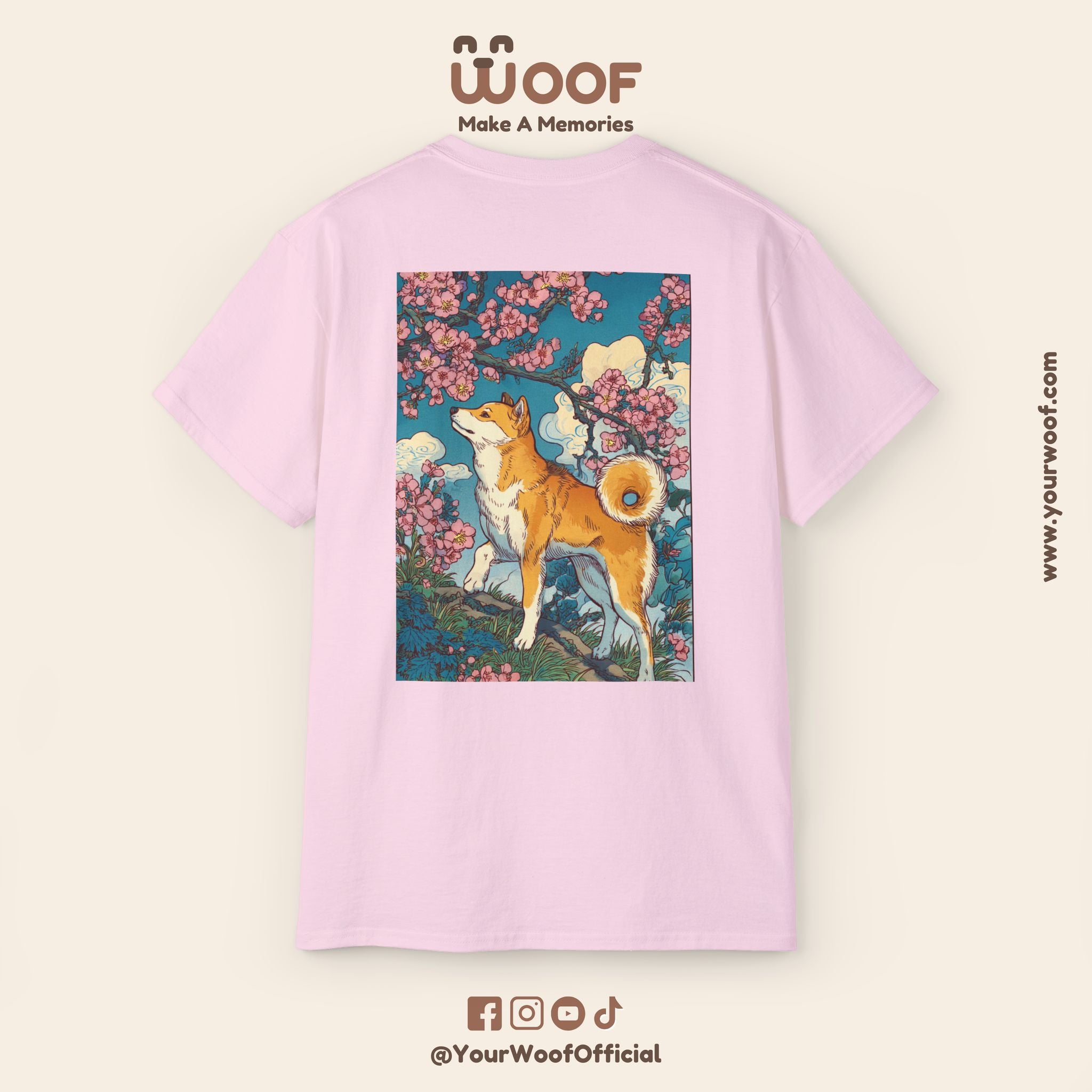 Floral Dog Art Tee, Unisex Tee, Pet Lover Shirt, Eco-Friendly Fashion, Gift for Dog Owners, Dog Mom Gift