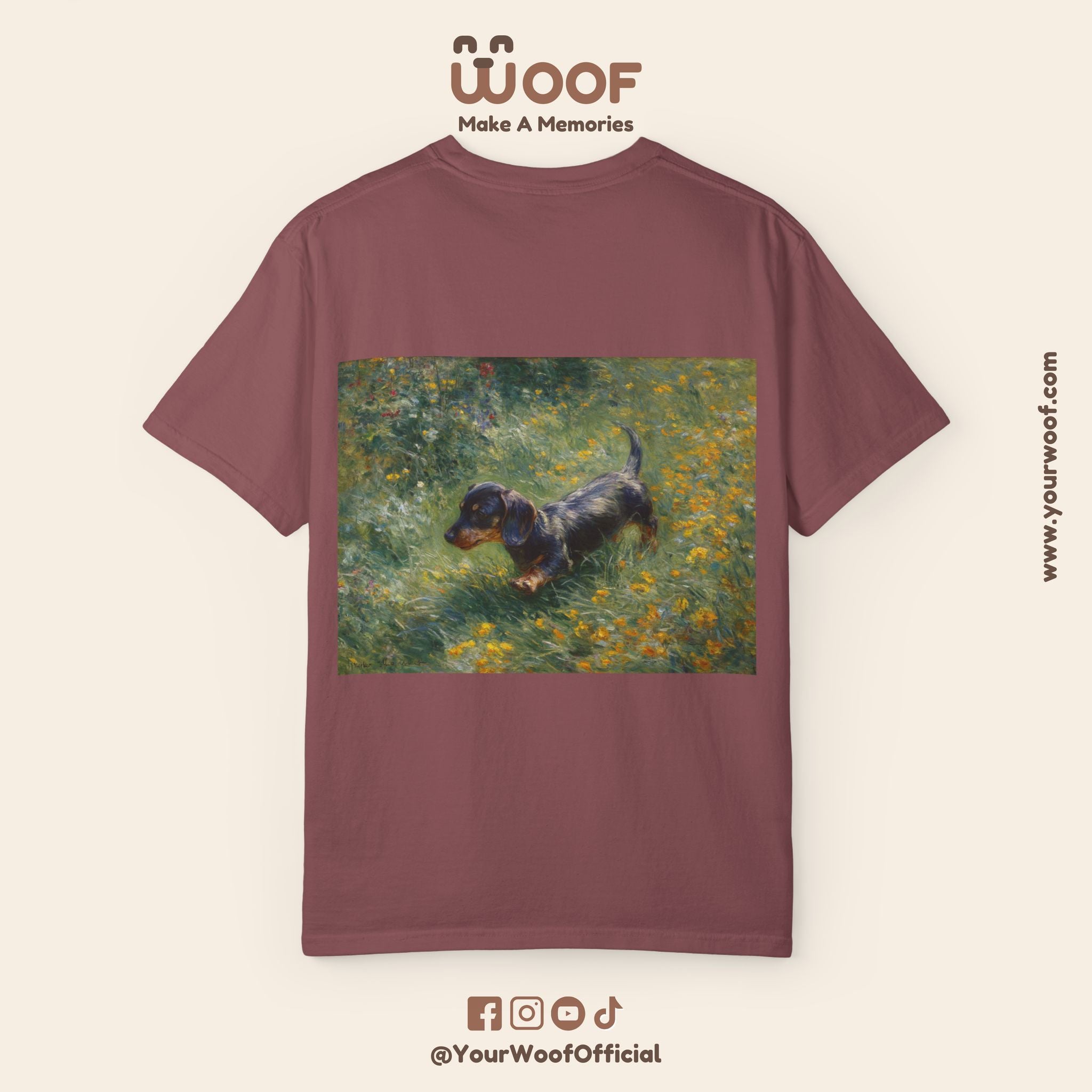 Dog Lover Unisex Garment-Dyed T-Shirt | Casual Pet Apparel, Gifts for Dog Lovers, Animal Lover Tee, Cute Dog T-Shirt, Pet Owner Fashion