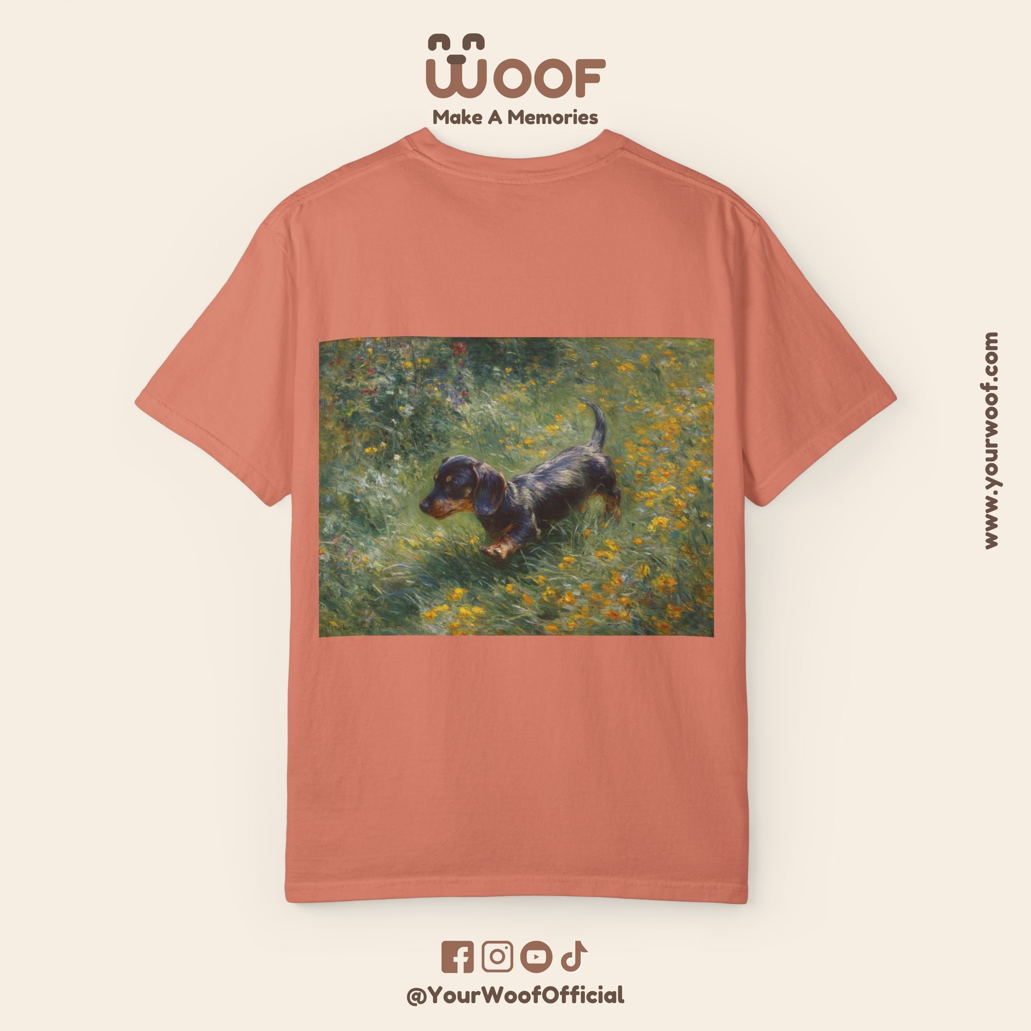 Dog Lover Unisex Garment-Dyed T-Shirt | Casual Pet Apparel, Gifts for Dog Lovers, Animal Lover Tee, Cute Dog T-Shirt, Pet Owner Fashion