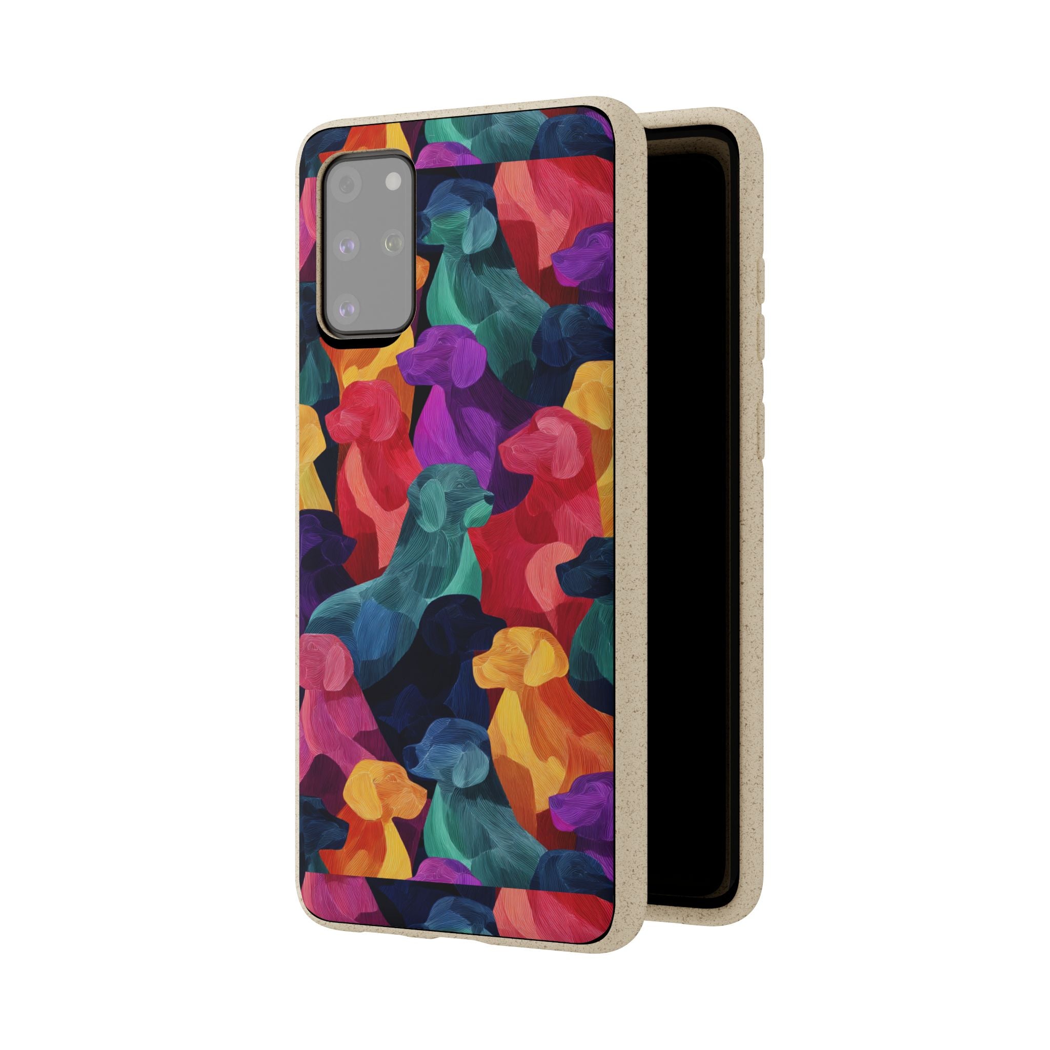 Colorful Dog-Themed Biodegradable Phone Cases, Eco-friendly Gifts for Pet Lovers, Sustainable Accessories for Everyday Use, Dog Lover [...]