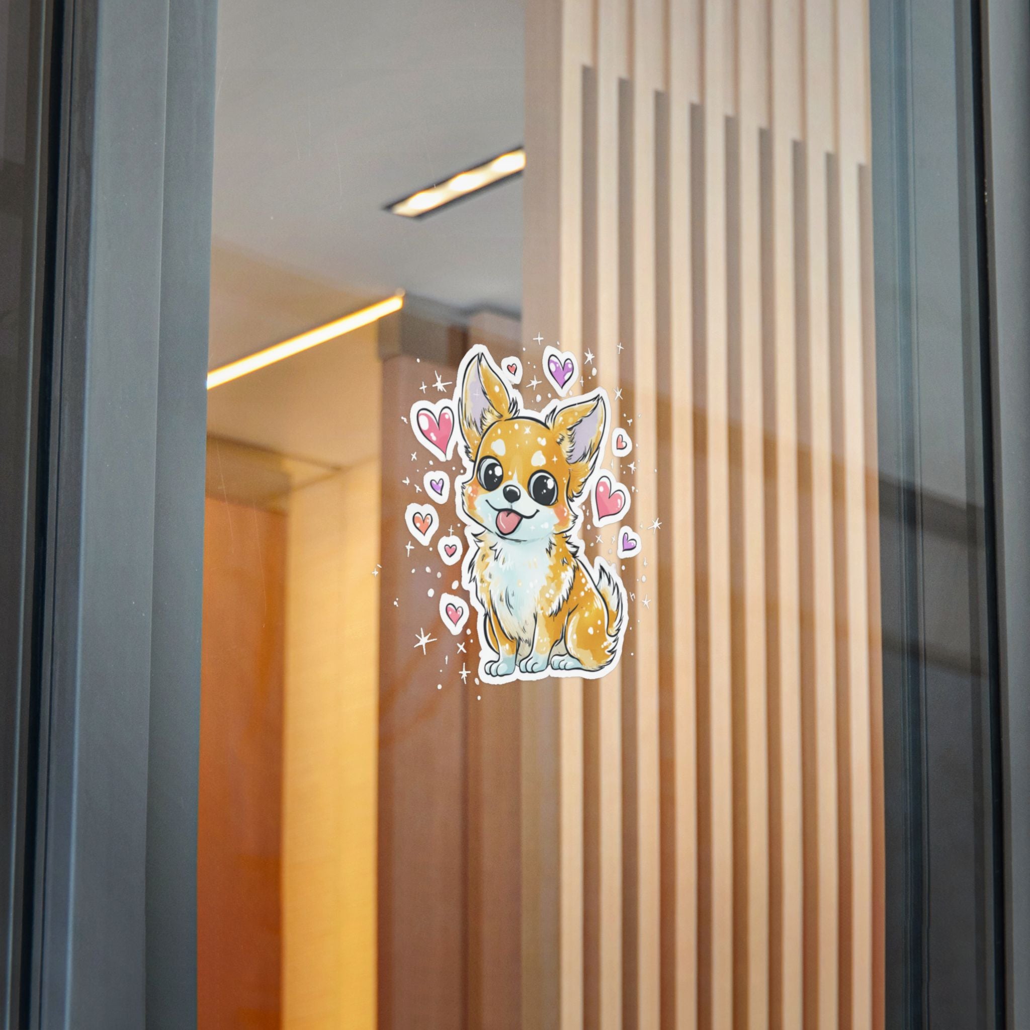 Cute Corgi Die-Cut Stickers - Loveable Dog Decor for Pet Lovers